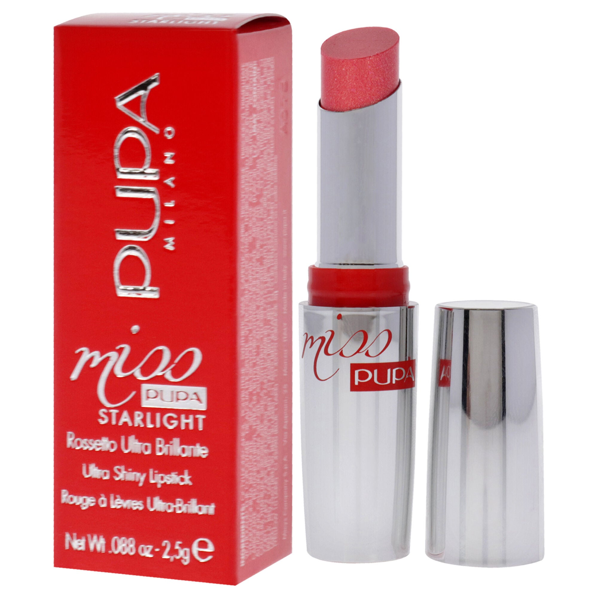 Miss Pupa Starlight Ultra-Shiny Lipstick - 705 Divine Diana by Pupa Milano for Women - 0.88 oz Lipstick, See Description, alternate image number 2