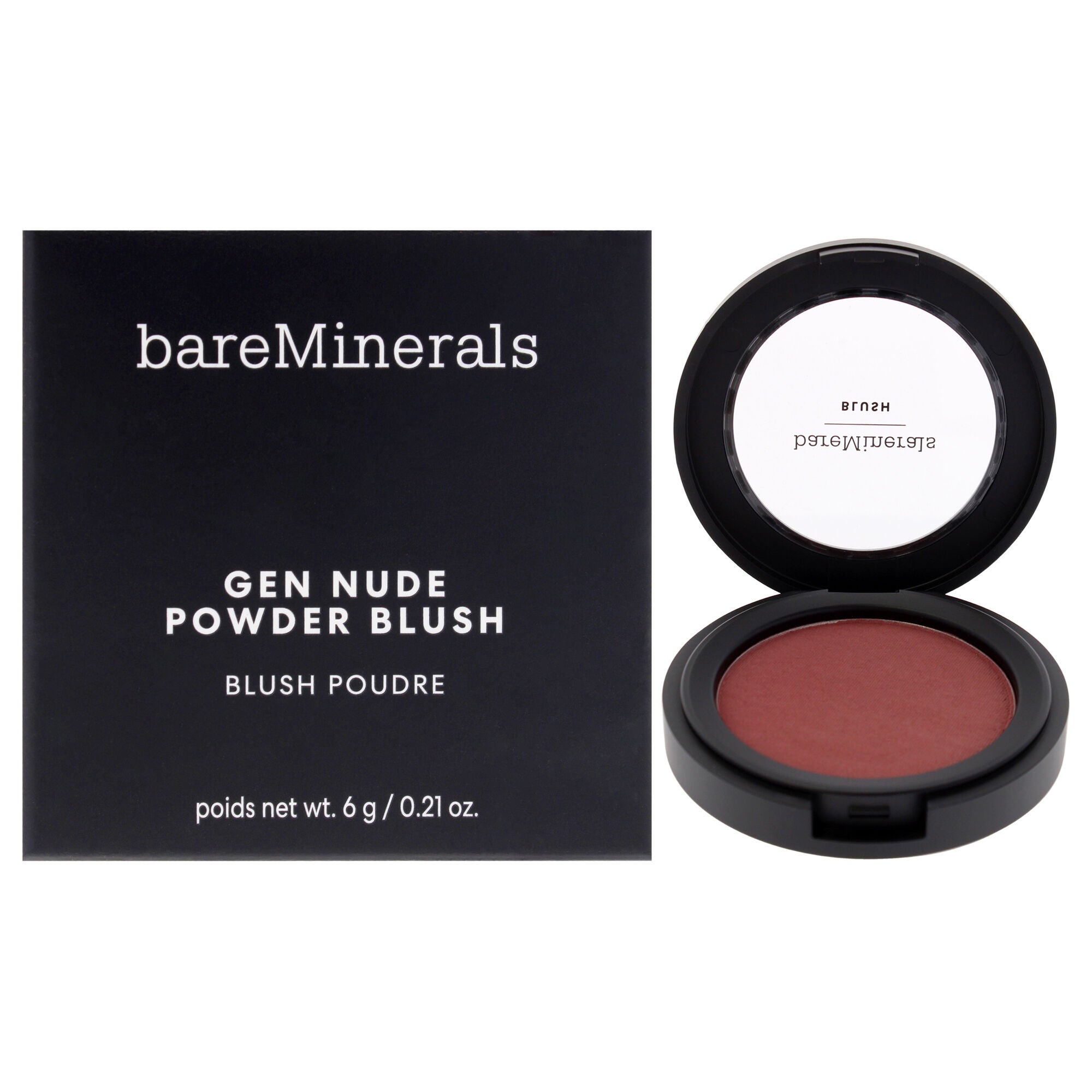 Gen Nude Powder Blush - You Had Me At Merlot by bareMinerals for Women - 0.21 oz Blush, See Description, hi-res image number 0