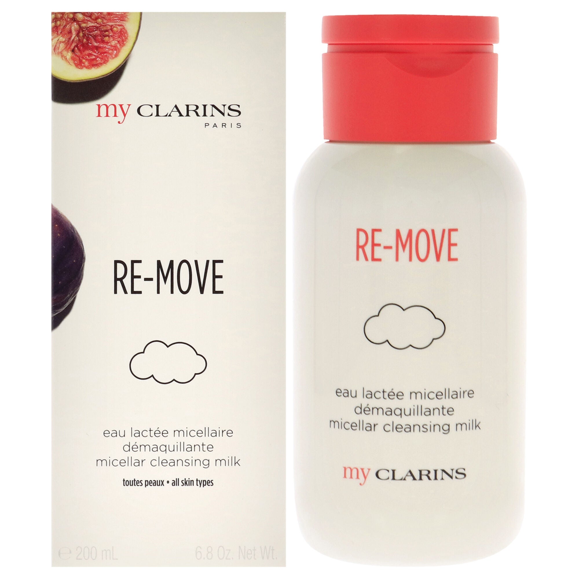 Re-Move Micellar Cleansing Milk by Clarins for Women - 6.8 oz Cleanser, See Description, hi-res image number 0