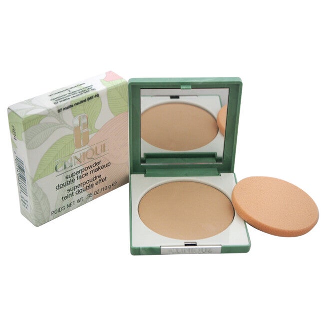 Superpowder Double Face Makeup - 07 Matte Neutral (MF-N)-Dry Combination To Oily by Clinique for Women - 0.35 oz Makeup, , alternate image number null