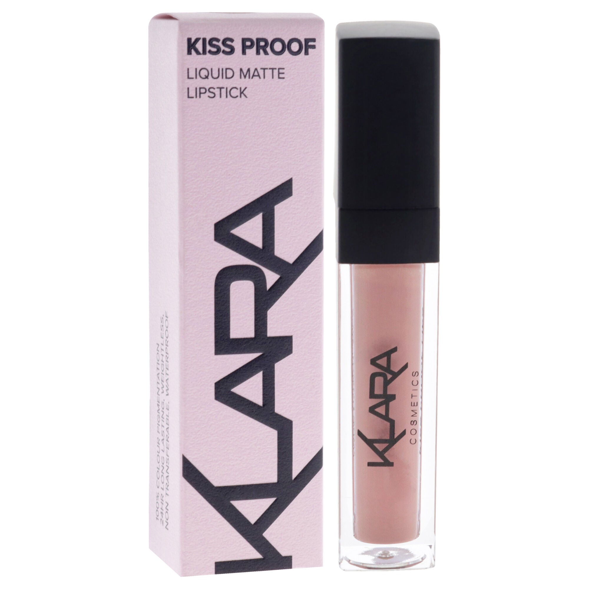 Kiss Proof Lipstick Liquid Matte - 20 Birthday Suit by Klara for Women - 0.27 oz Lipstick, See Description, alternate image number 2