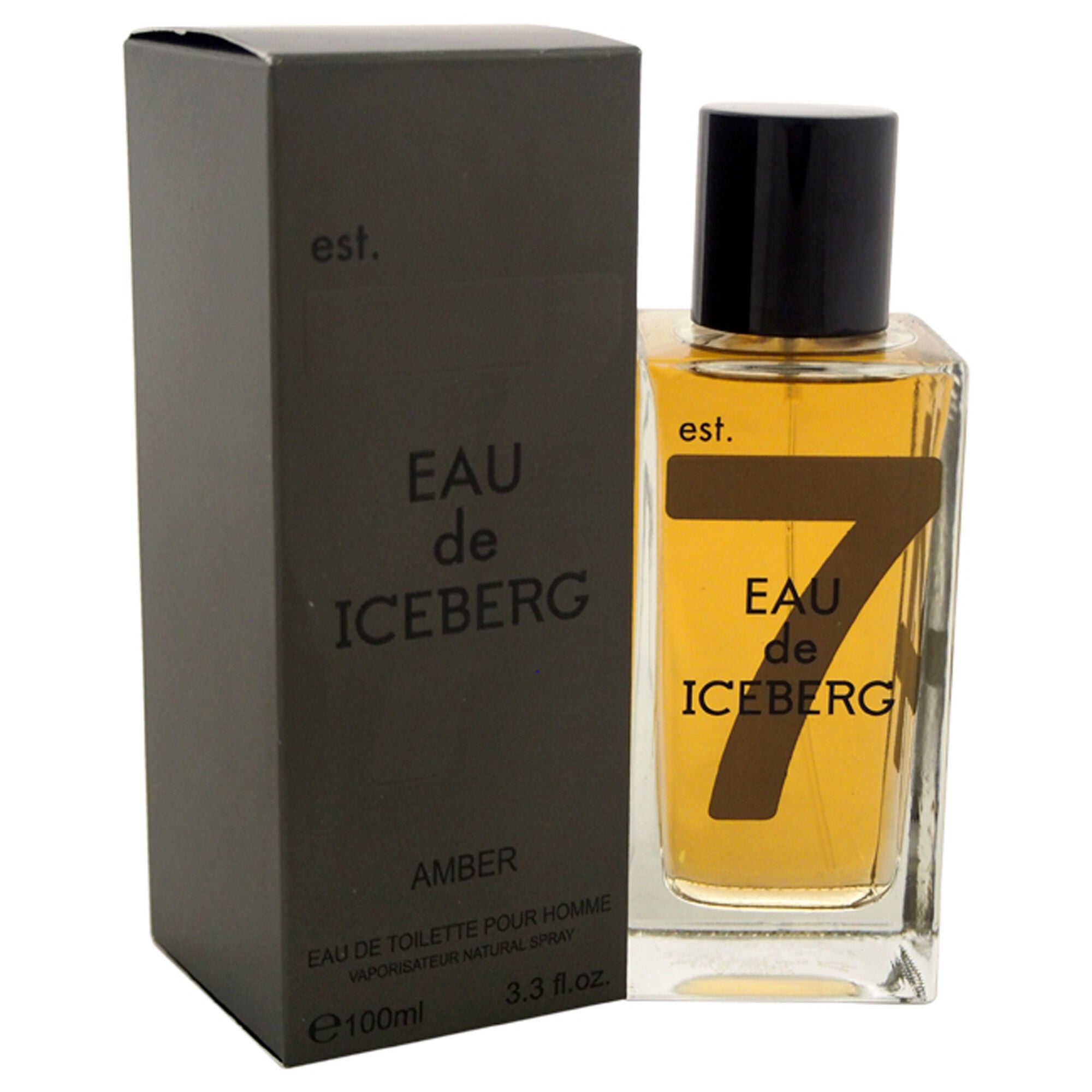 Eau de Iceberg Amber by Iceberg for Men - 3.3 oz EDT Spray, See Description, hi-res image number 0