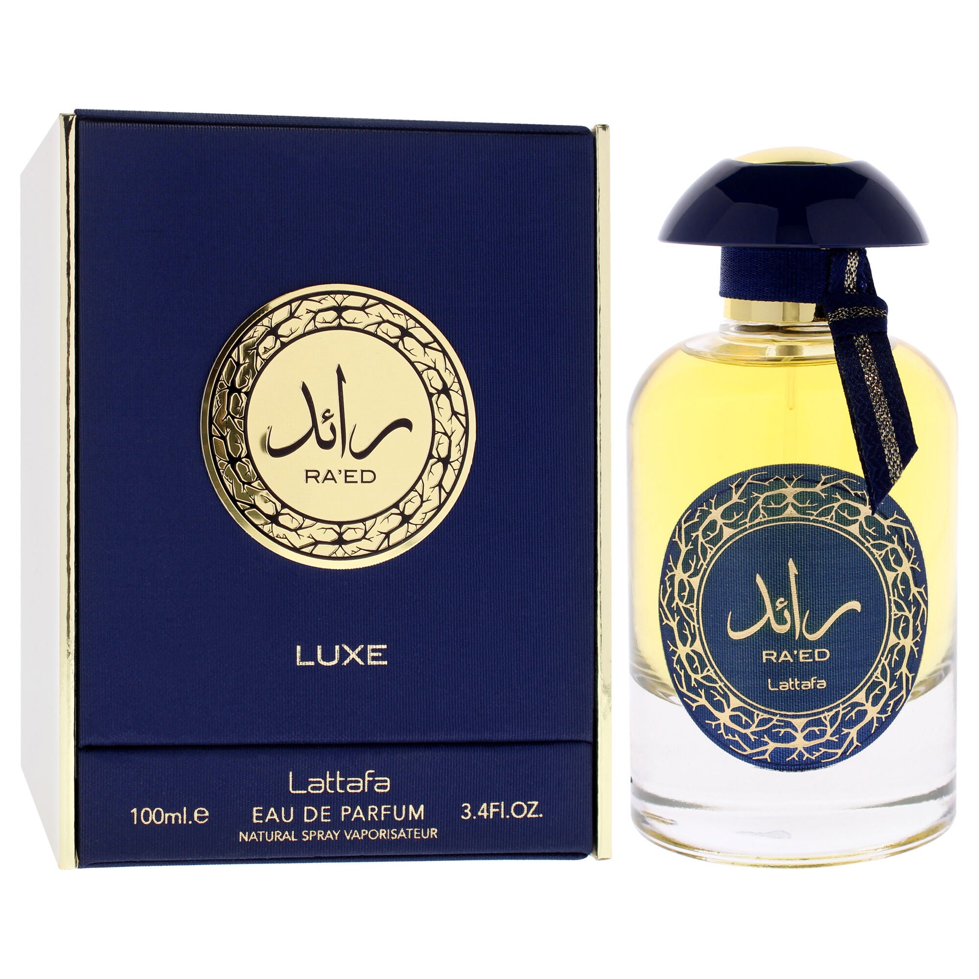 Raed Luxe Gold by Lattafa for Men - 3.4 oz EDP Spray, See Description, alternate image number 1