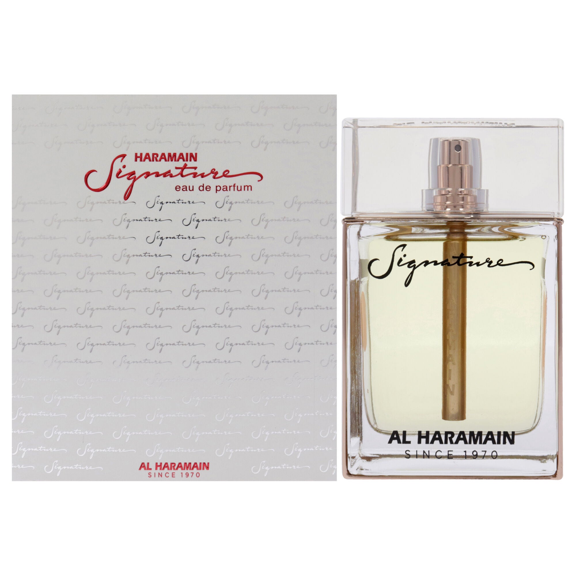 Signature Rose Gold by Al Haramain for Women - 3.4 oz EDP Spray, See Description, hi-res image number 0
