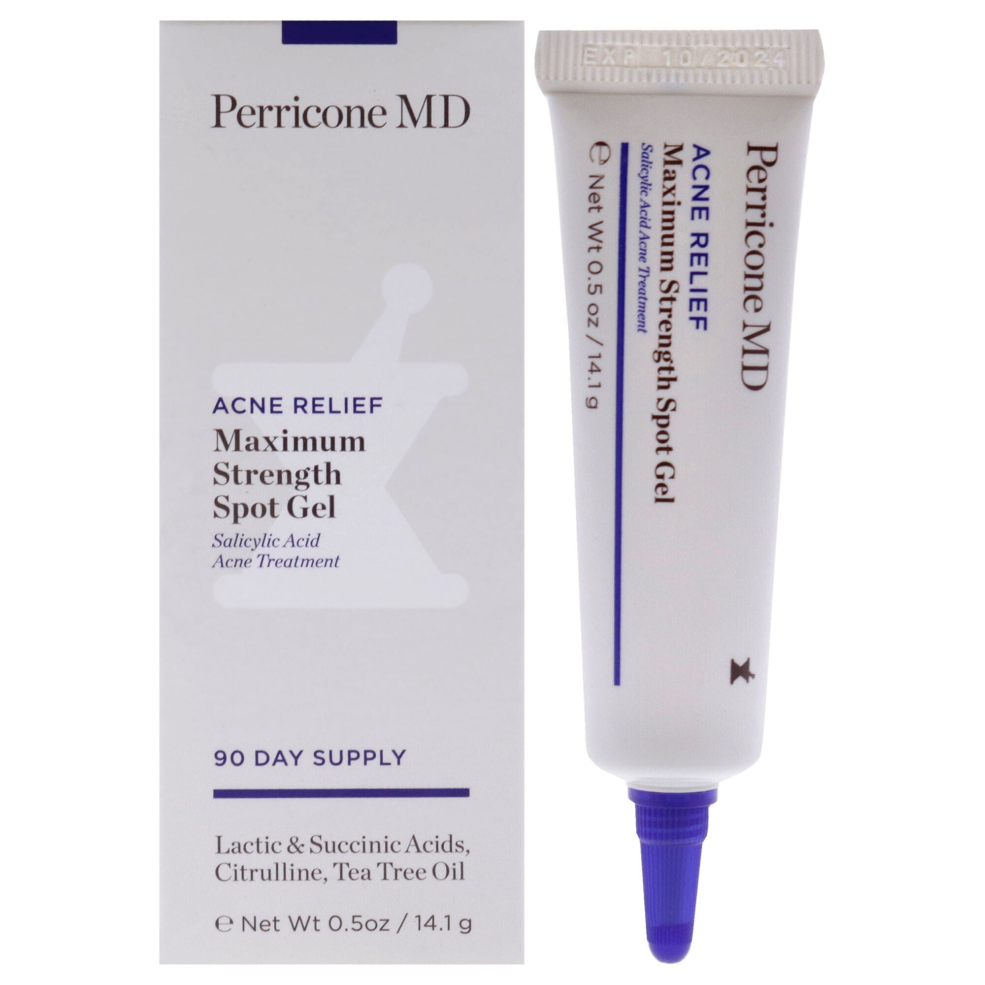 Acne Relief Maximum Strength Spot Gel by Perricone MD for Unisex - 0.5 oz Gel, See Description, hi-res image number 0