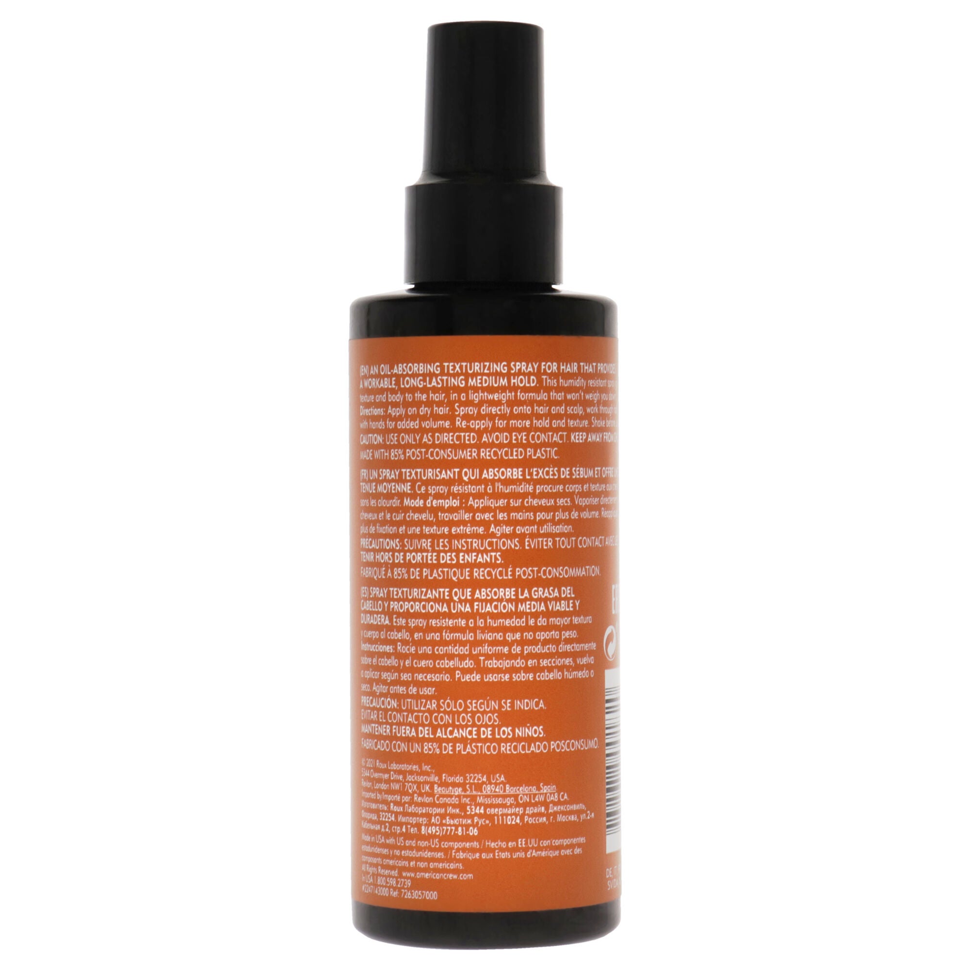 Matte Clay Spray by American Crew for Men - 5.1 oz Hair Spray, , alternate image number 2