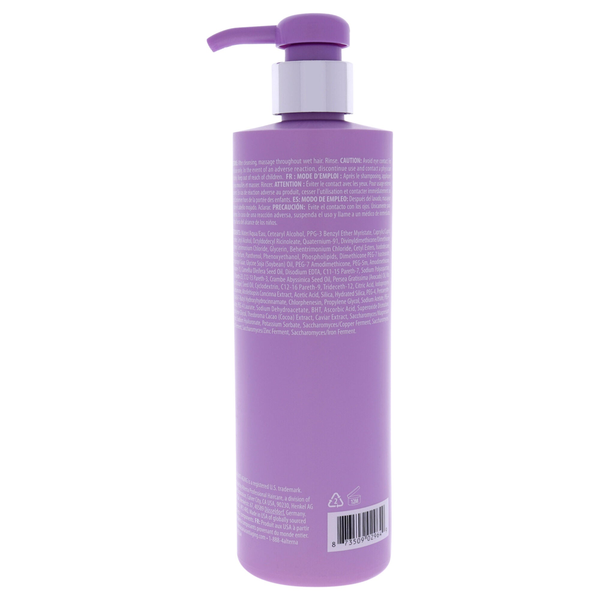 Caviar Anti-Aging Smoothing Anti-Frizz Conditioner by Alterna for Unisex - 16.5 oz Conditioner, See Description, alternate image number 1