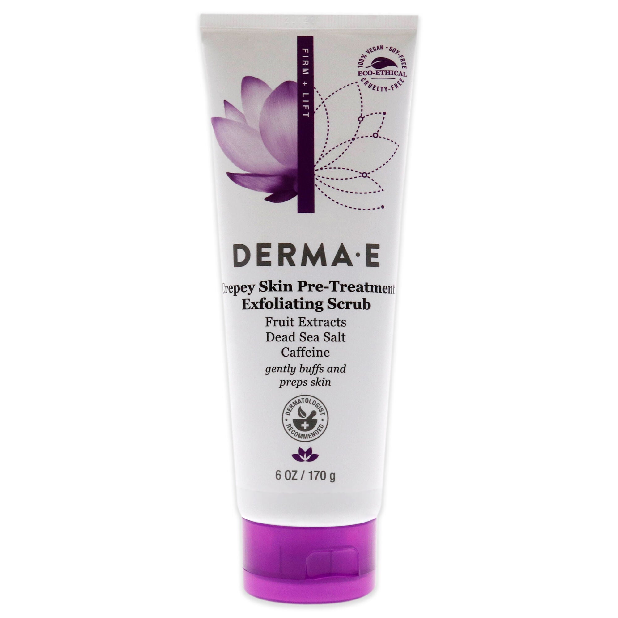 Crepey Skin Pre-Treatment Exfoliating Scrub by Derma-E for Unisex - 6 oz Scrub, , alternate image number 2