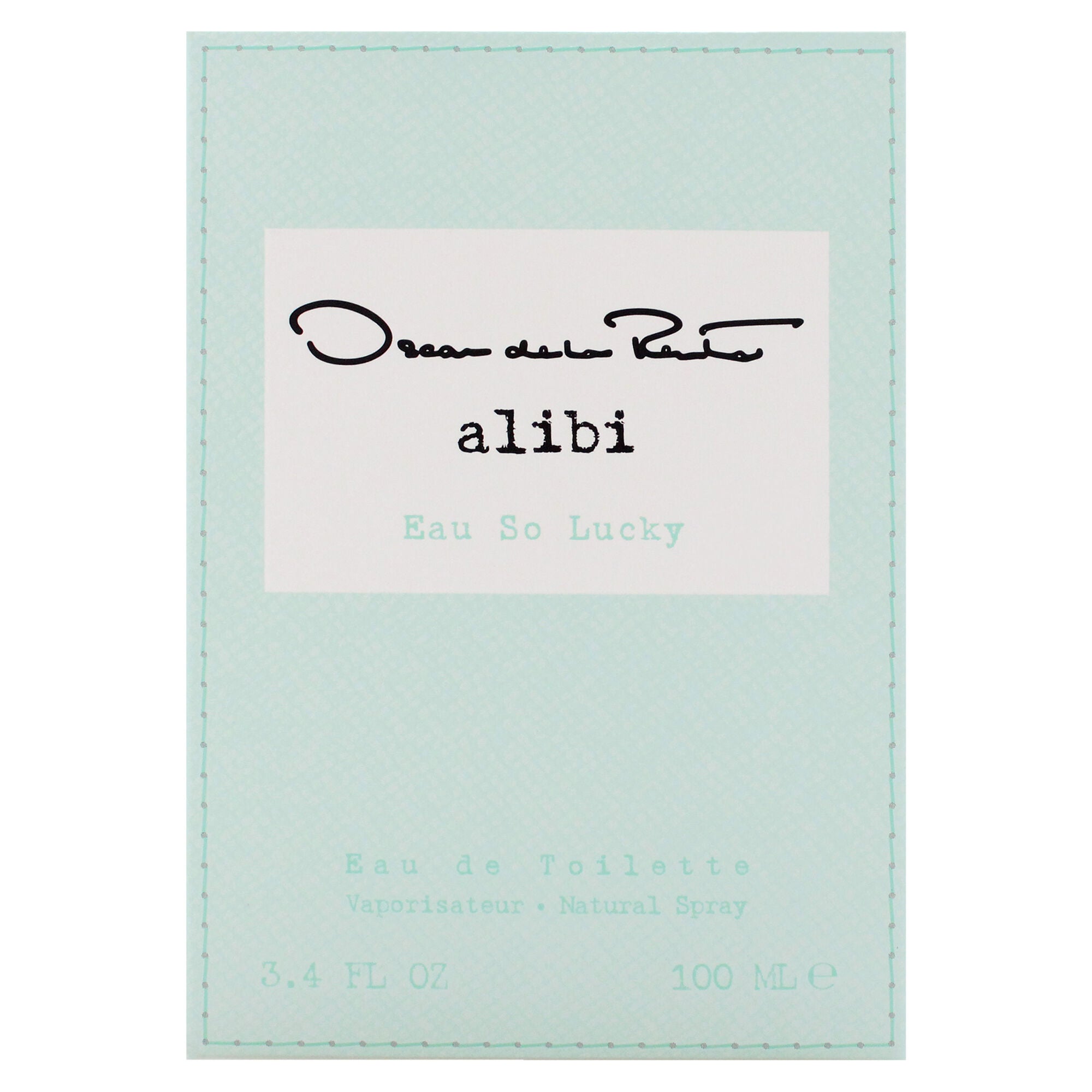 Alibi Eau So Lucky by Oscar De La Renta for Women - 3.4 oz EDT Spray, Clear, alternate image number 4