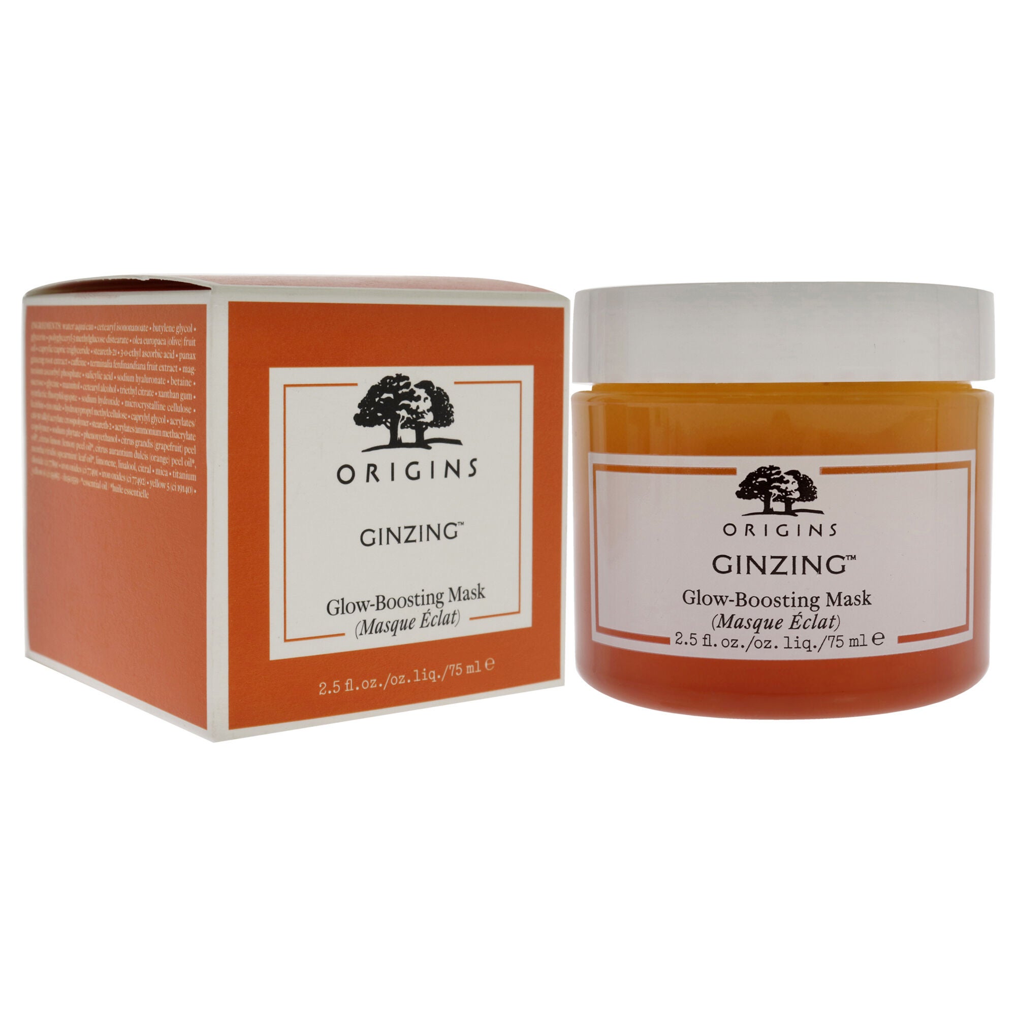 Ginzing Glow-Boosting Mask by Origins for Women - 2.5 oz Mask, , alternate image number 7