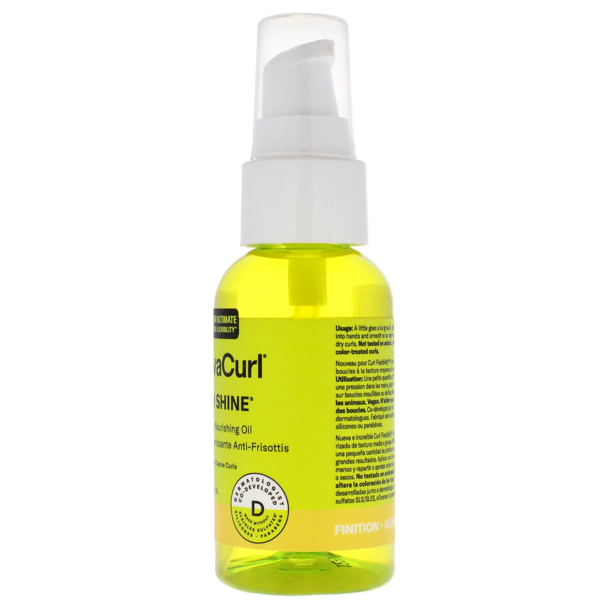 High Shine Nourishing Oil-NP by DevaCurl for Unisex - 1.7 oz Oil, See Description, alternate image number 2