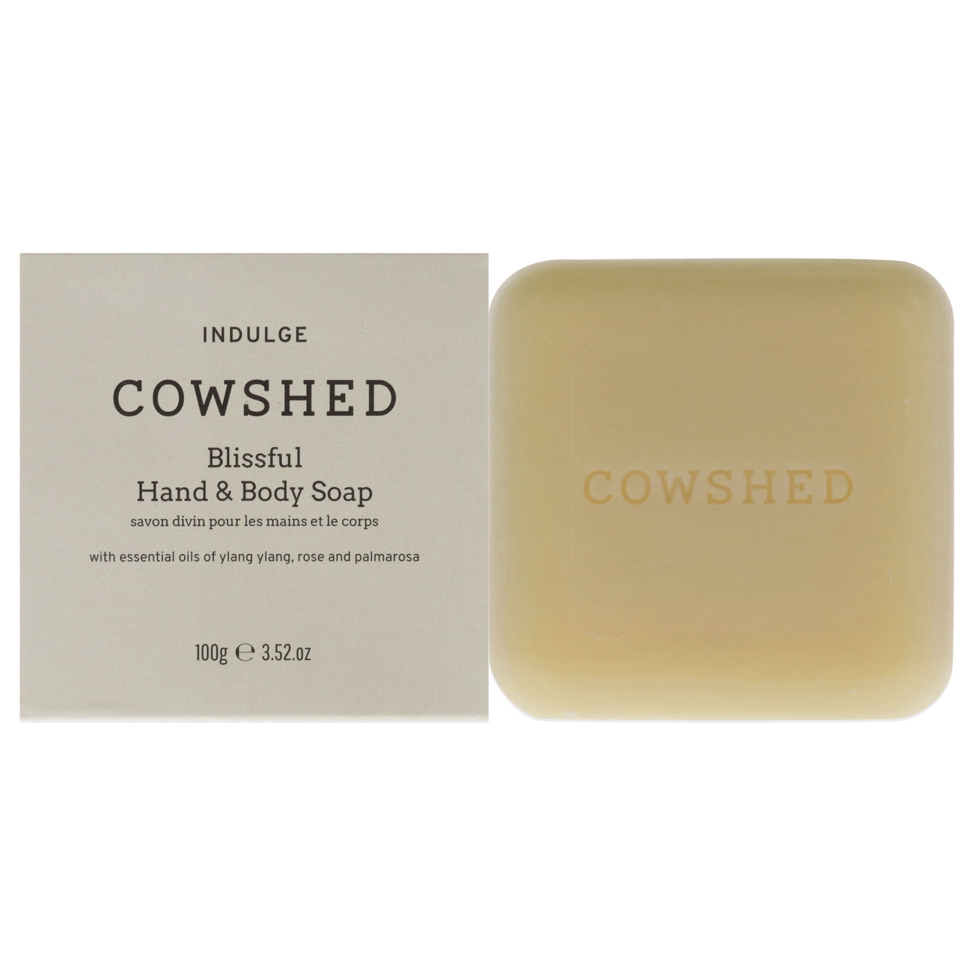 Indulge Blissful Hand and Body Soap by Cowshed for Women - 3.52 oz Soap, See Description, hi-res image number 0
