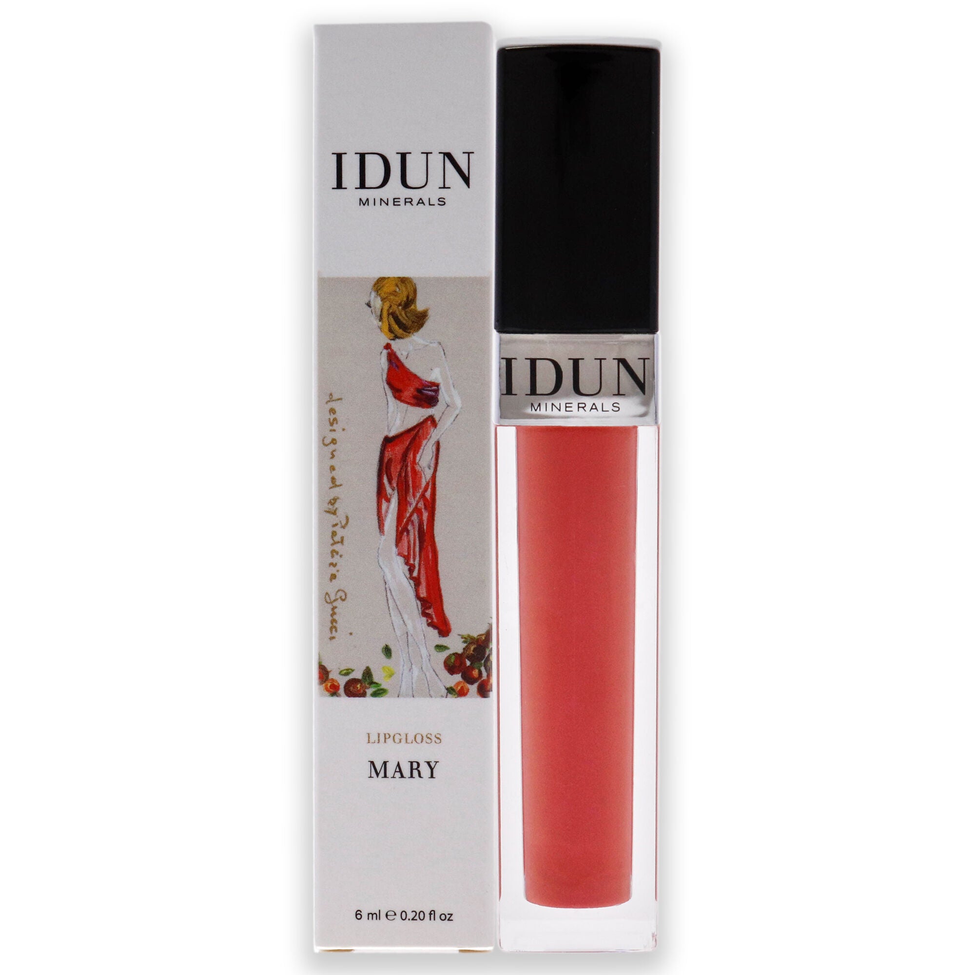Lipgloss - 012 Mary by Idun Minerals for Women - 0.2 oz Lip Gloss, See Description, hi-res image number 0