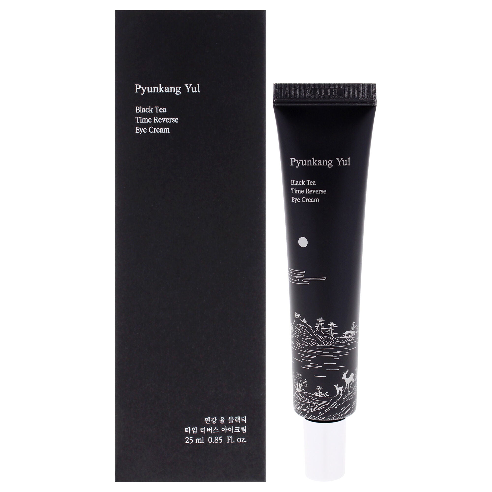Black Tea Time Reverse Eye Cream by Pyunkang Yul for Unisex - 0.85 oz Cream, White, hi-res image number 0