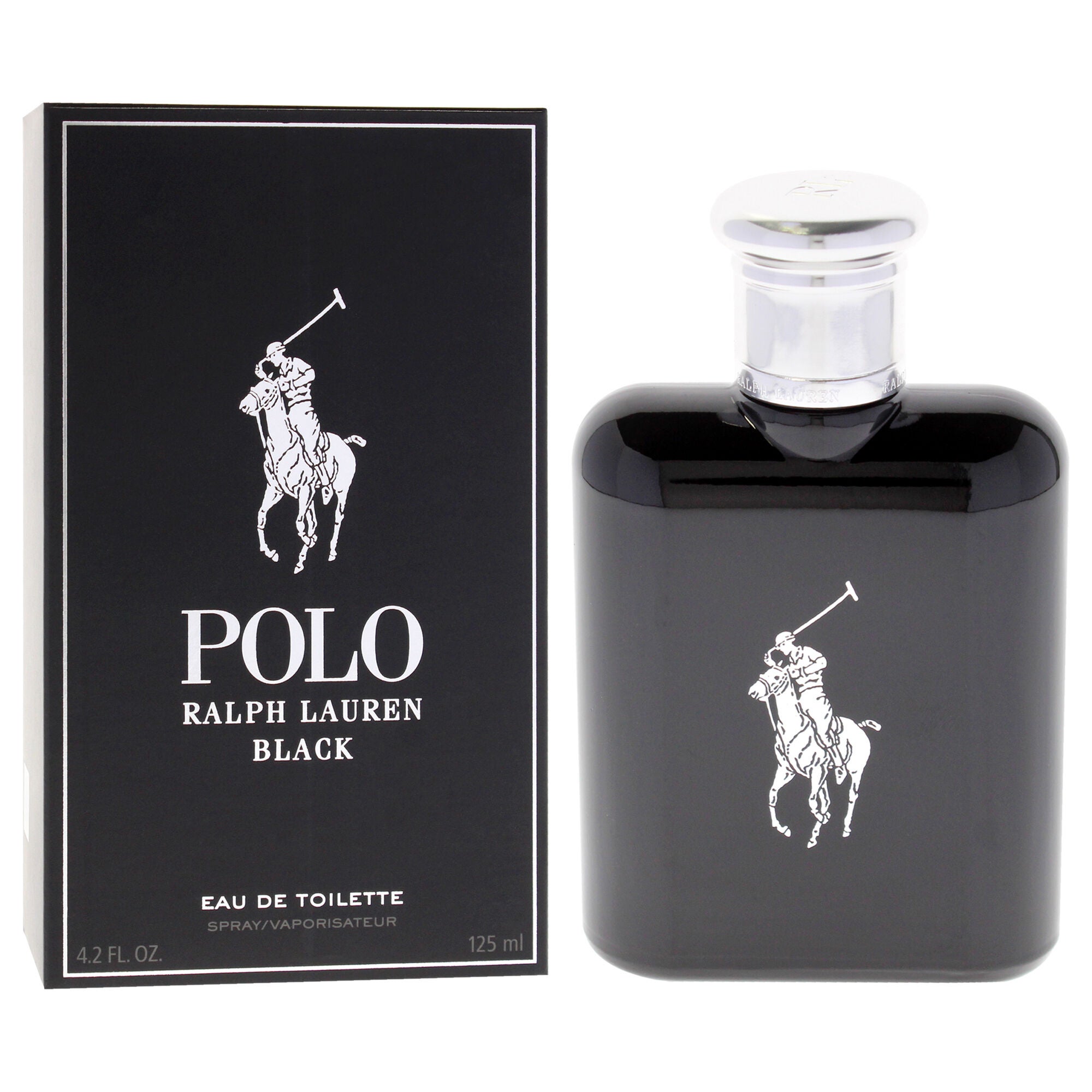 Polo Black by Ralph Lauren for Men - 4.2 oz EDT Spray, See Description, alternate image number 2