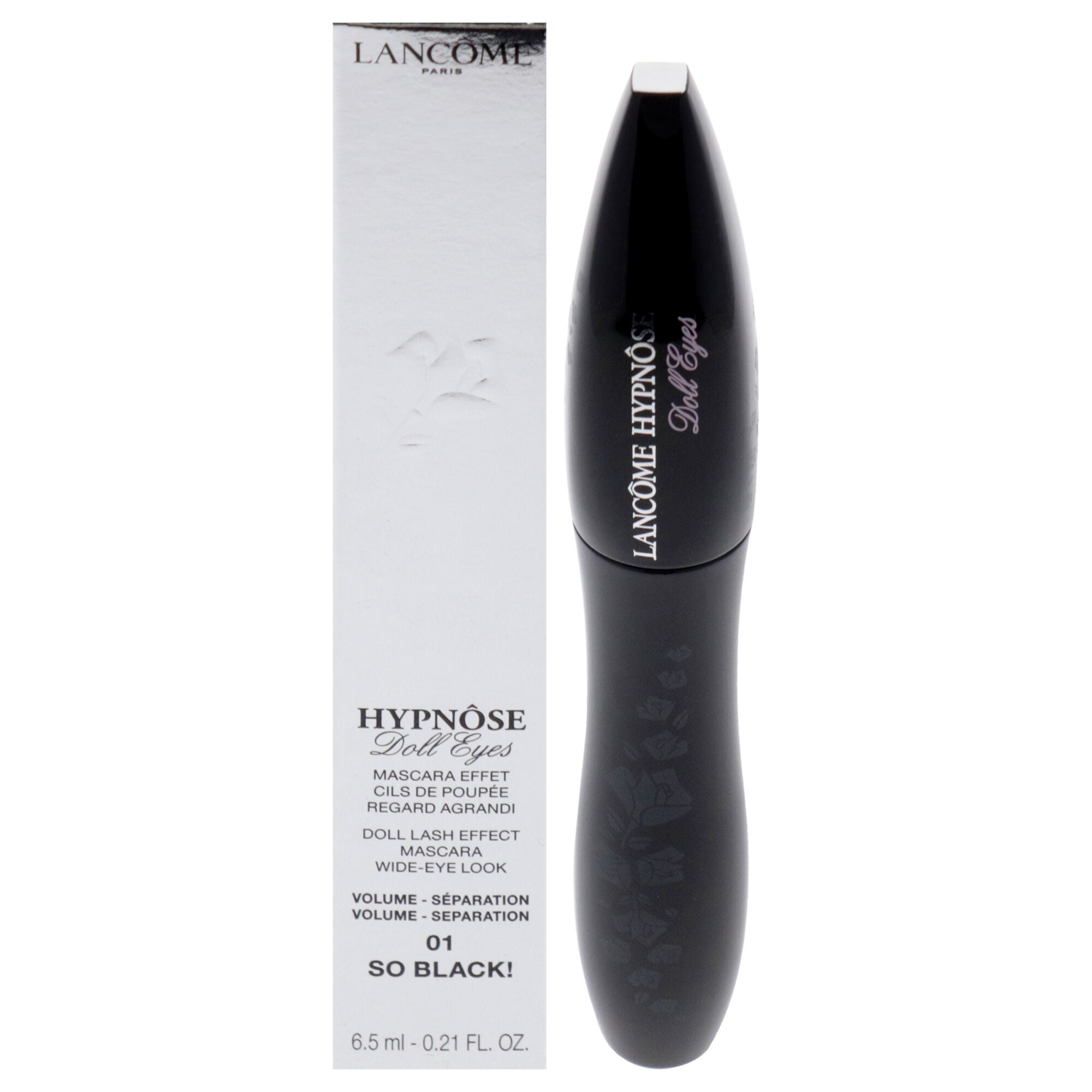 Hypnose Doll Eyes Lash Effect Mascara - 01 So Black by Lancome for Women - 0.21 oz Mascara, See Description, hi-res image number 0