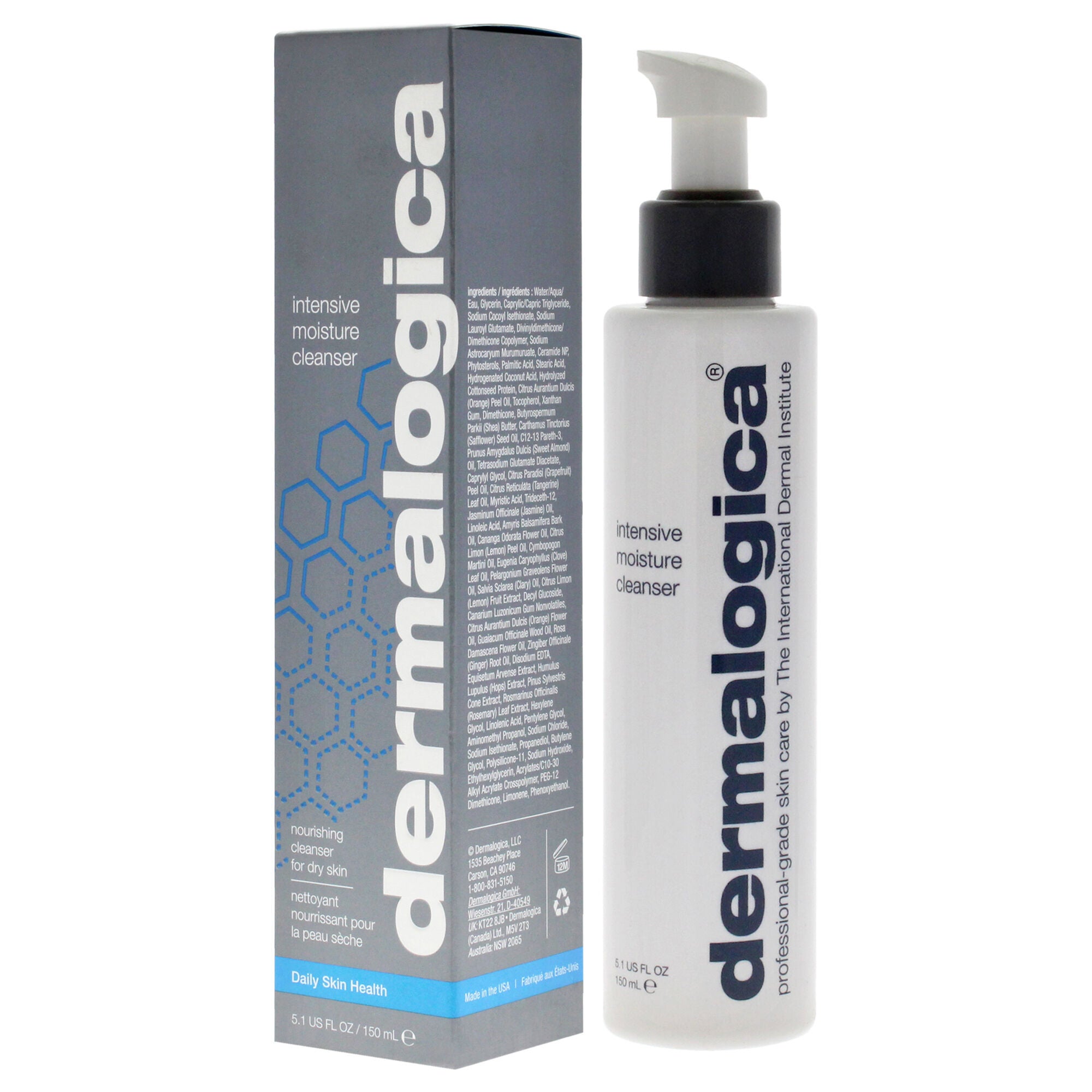 Intensive Moisture Cleanser by Dermalogica for Unisex - 5.1 oz Cleanser, See Description, alternate image number 3
