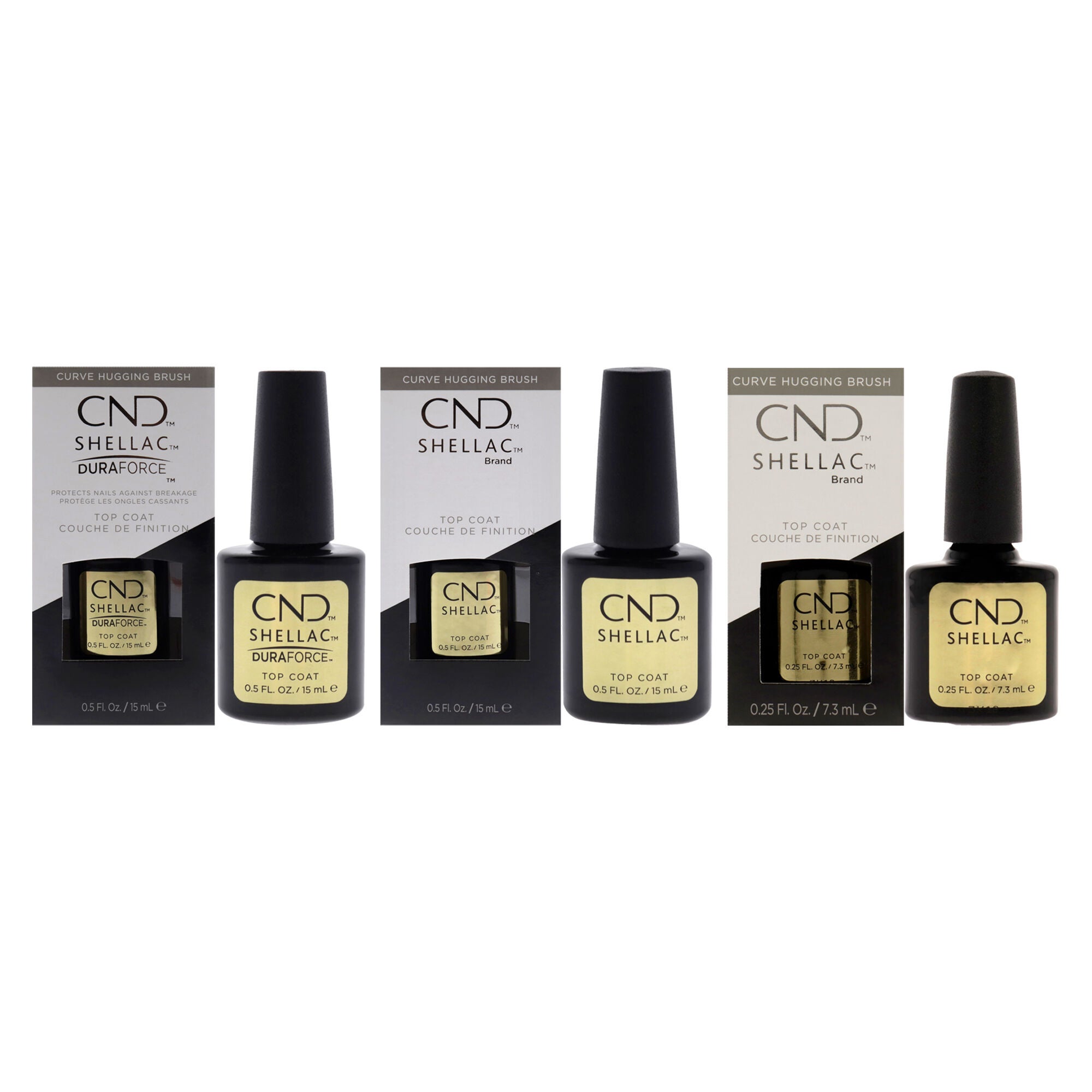 Shellac Nail Color Kit by CND for Women - 3 Pc Kit, See Description, hi-res image number 0