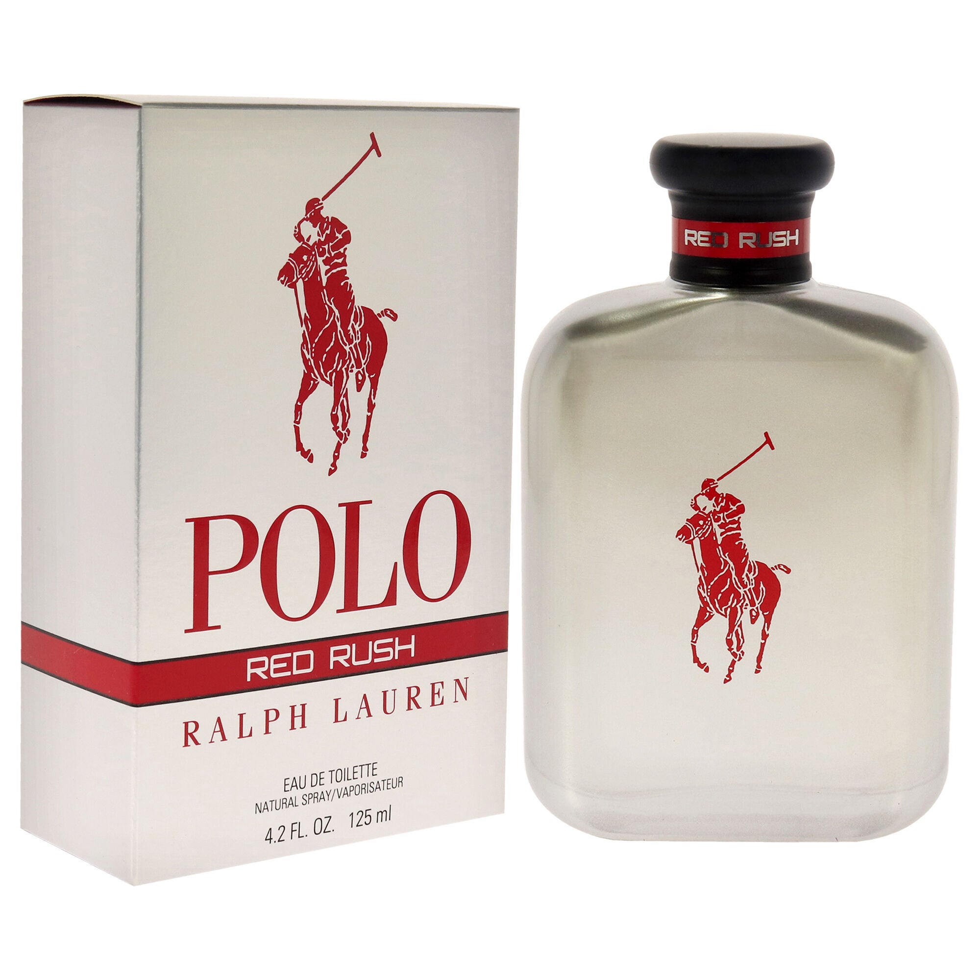 Polo Red Rush by Ralph Lauren for Men - 4.2 oz EDT Spray, See Description, alternate image number 1