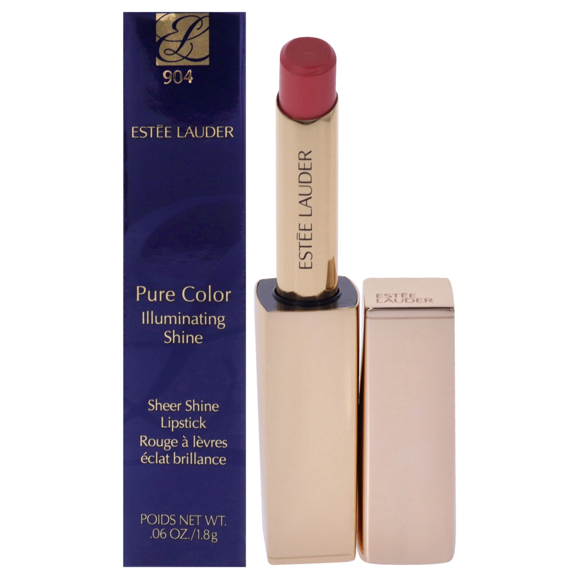 Pure Color Illuminating Shine Lipstick - 904 Dreamlike by Estee Lauder for Women - 0.06 oz Lipstick, See Description, hi-res image number 0