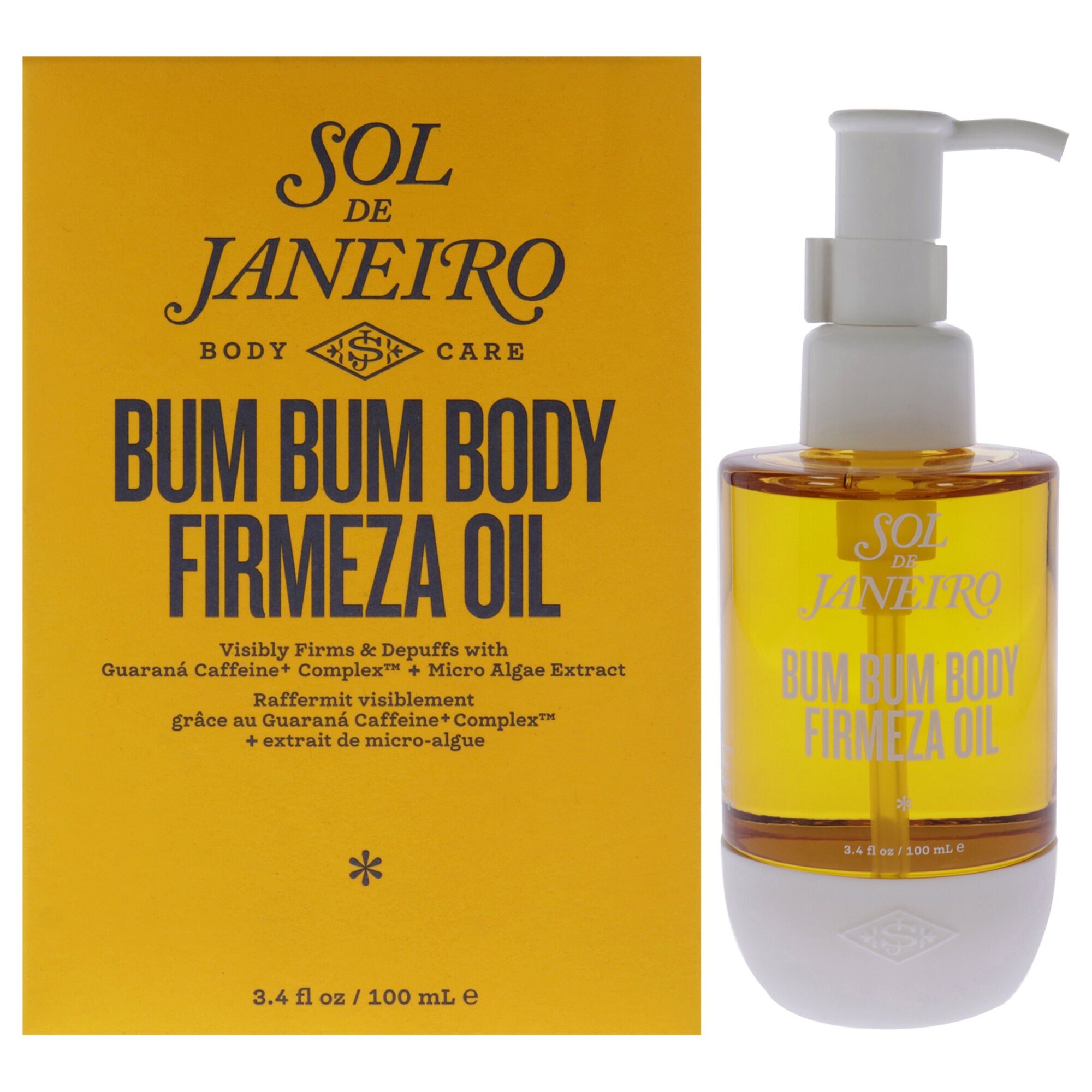 Bum Bum Firmeza Body Oil by Sol de Janeiro for Unisex - 3.4 oz Oil, NA, hi-res image number 0