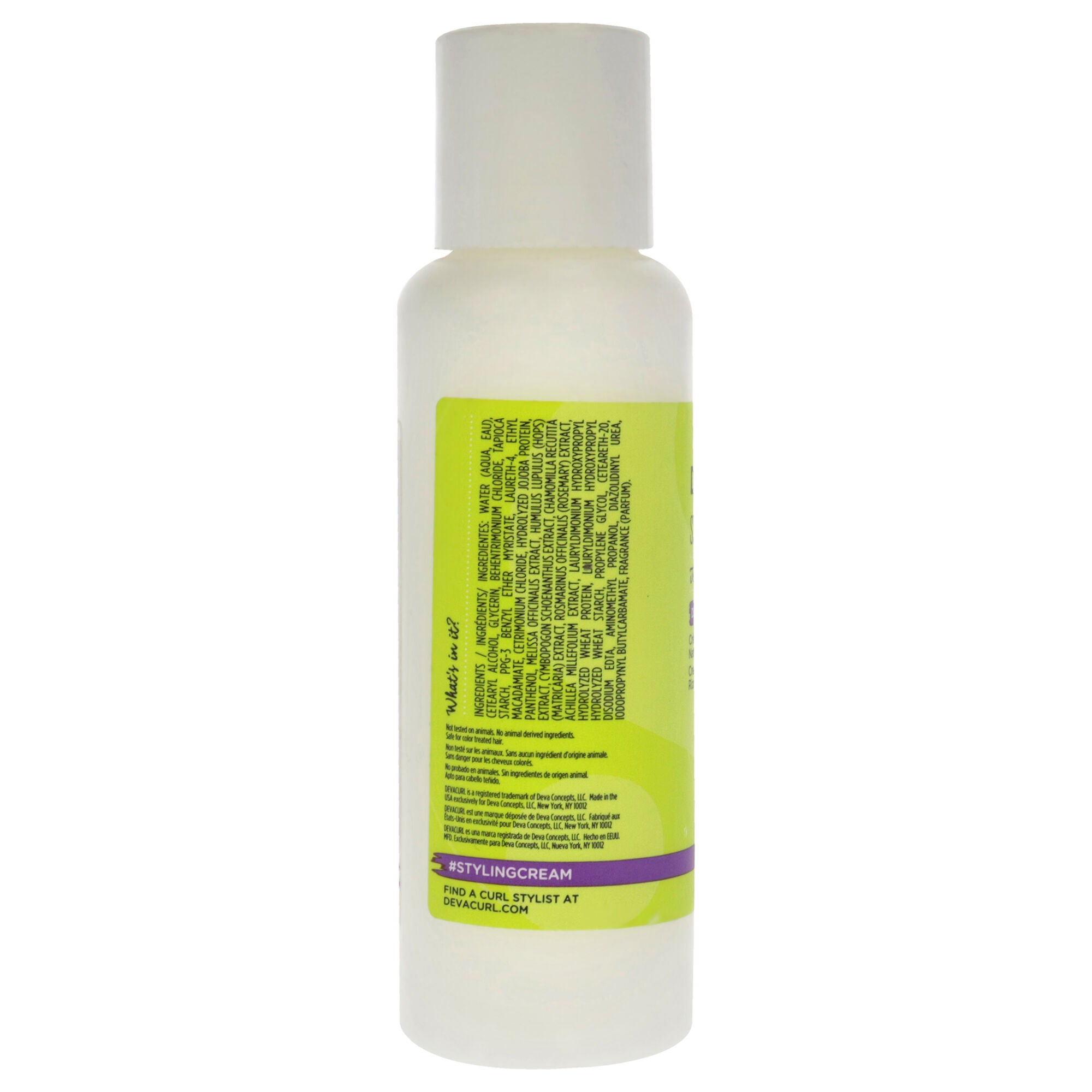 DevaCurl Styling Cream by DevaCurl for Unisex - 3 oz Cream, , alternate image number 4