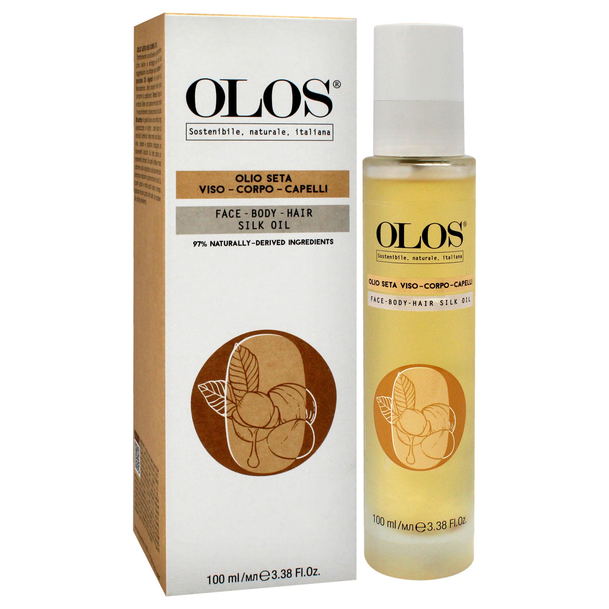Face - Body - Hair and Skin Oil by Olos for Unisex - 3.38 oz Oil, , alternate image number 6