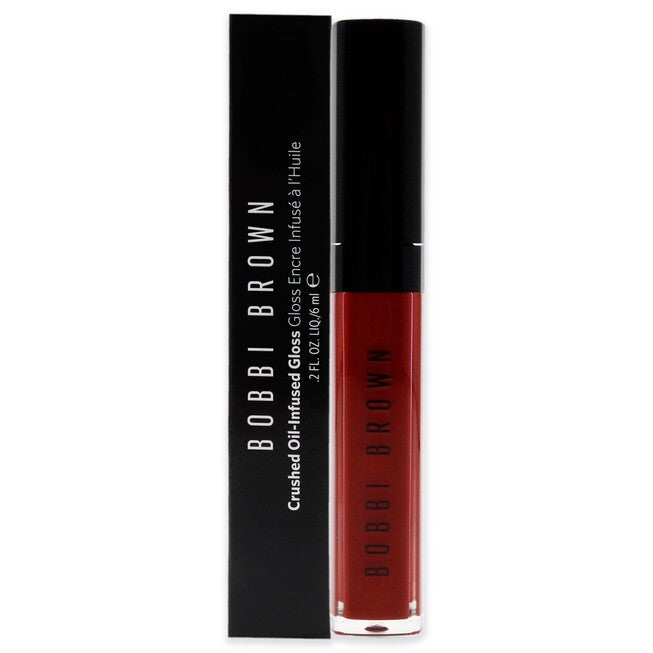 Crushed Oil-Infused Gloss - Rock and Red by Bobbi Brown for Women - 0.2 oz Lip Gloss, NA, hi-res image number null