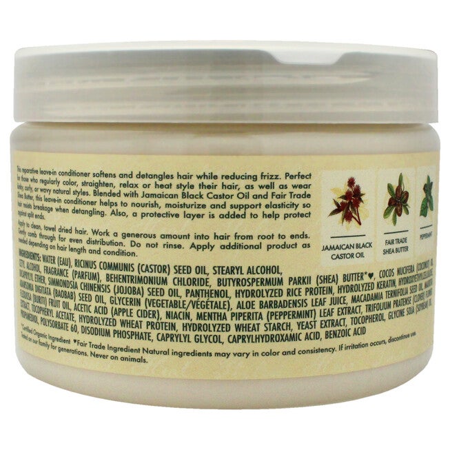 Jamaican Black Castor Oil Strengthen and Grow Leave-In Conditioner by Shea Moisture for Unisex - 11 oz Conditioner, NA, alternate image number null