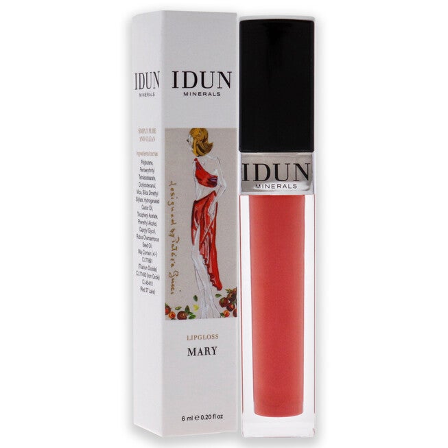 Lipgloss - 012 Mary by Idun Minerals for Women - 0.2 oz Lip Gloss, , alternate image number 6