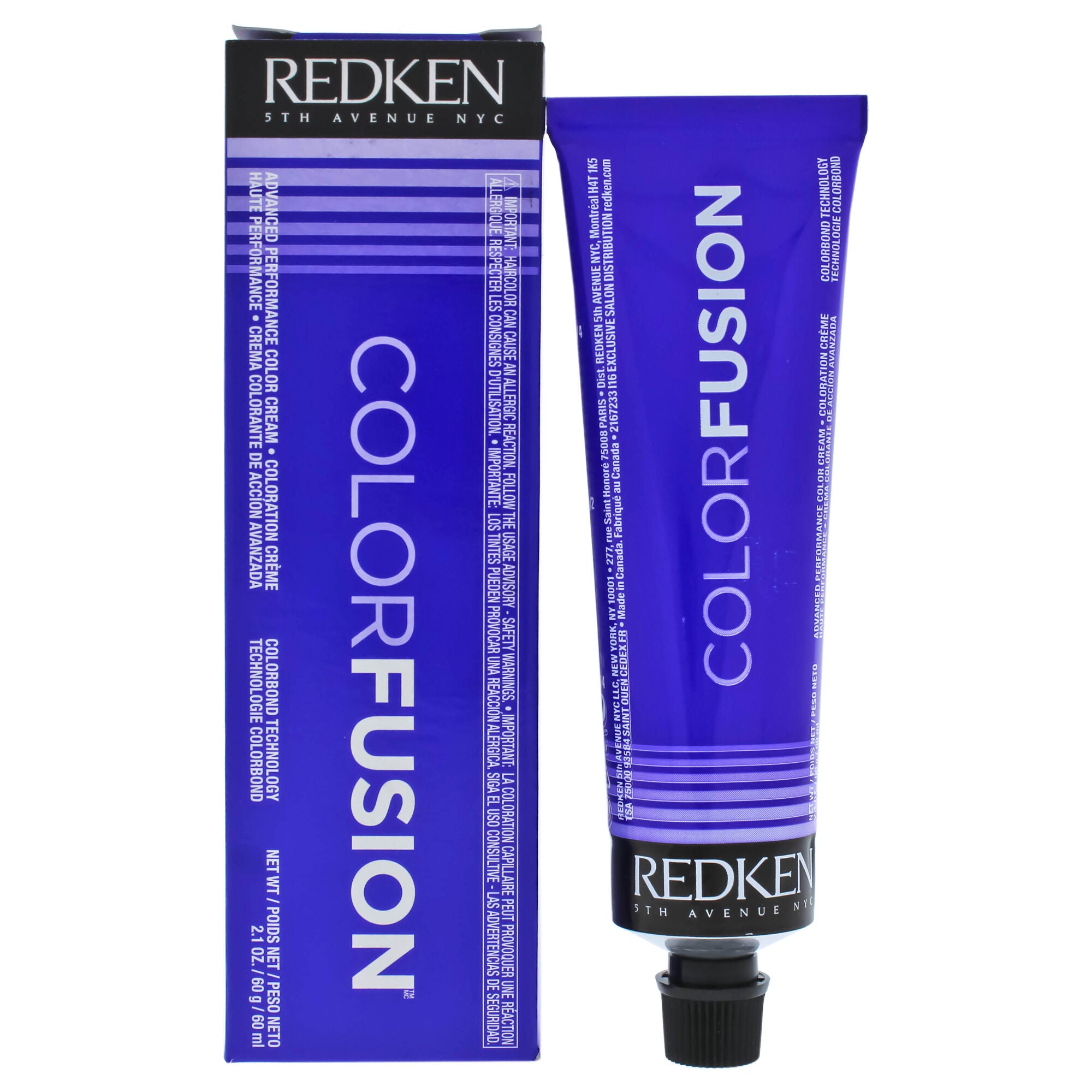 Color Fusion Color Cream Cool Fashion - 10Gv Gold-Violet by Redken for Unisex - 2.1 oz Hair Color, See Description, hi-res image number 0