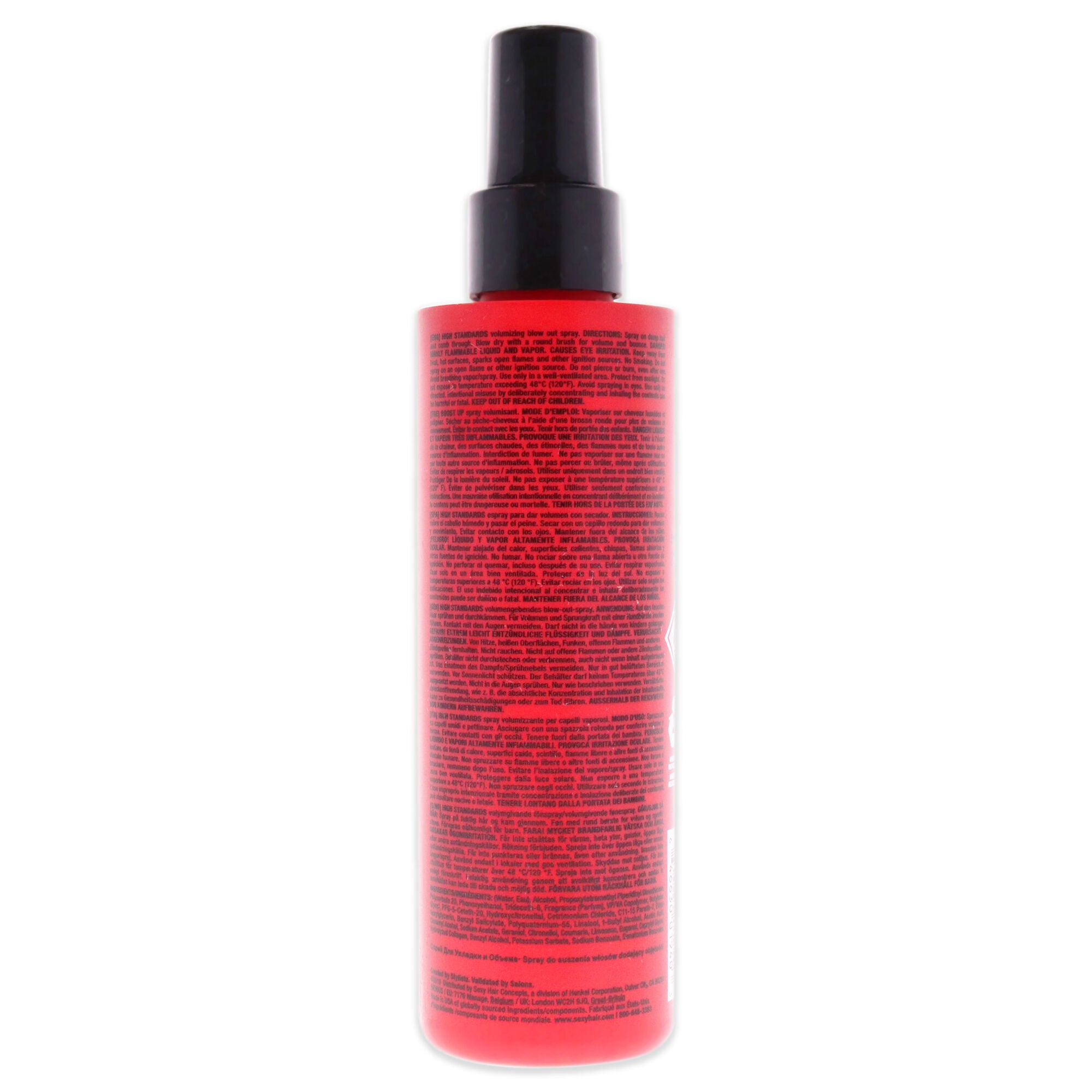Big High Standards Volumizing Blow Out Spray by Sexy Hair for Unisex - 6.7 oz Hair Spray, See Description, alternate image number 2
