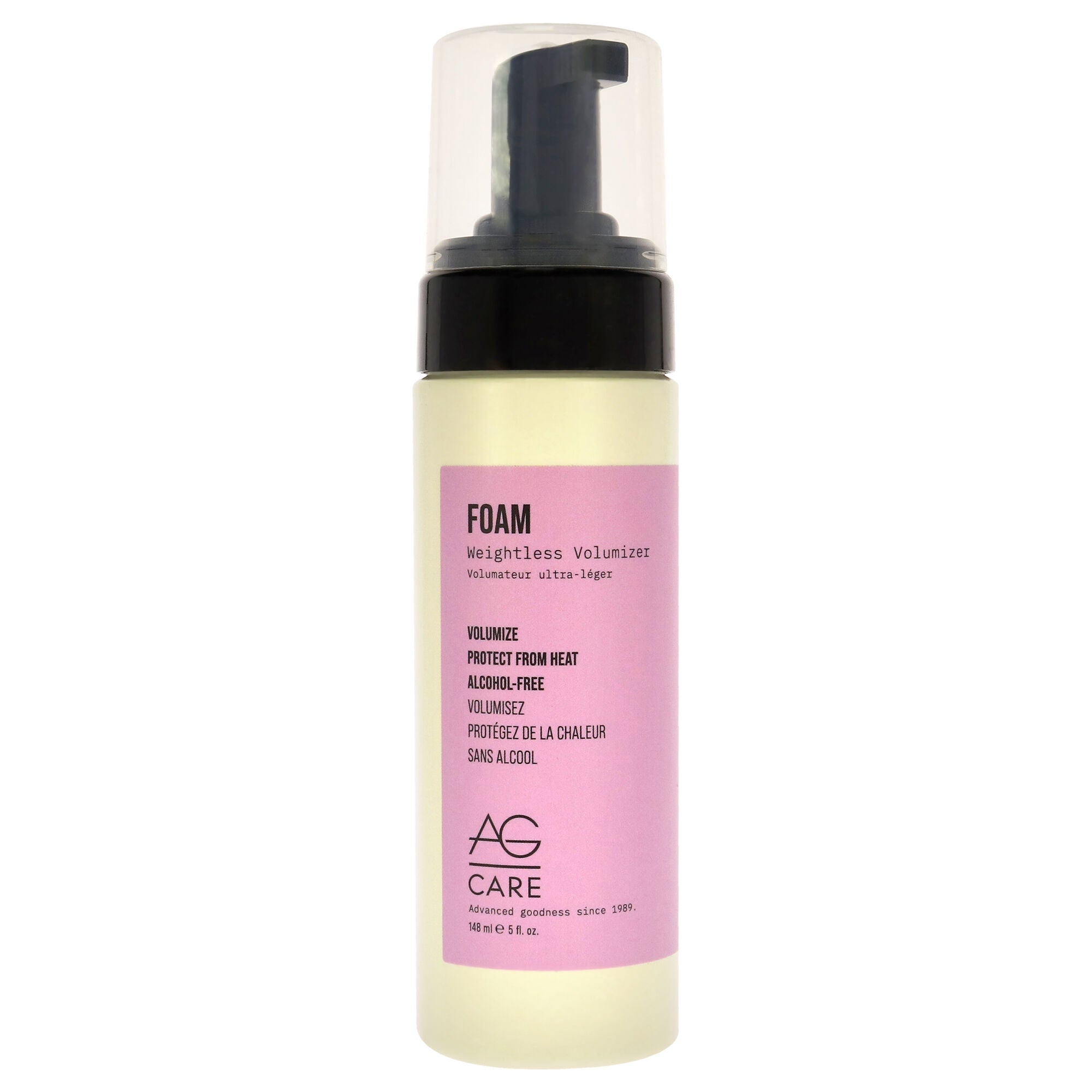 Foam Weightless Volumizer by AG Hair Cosmetics for Unisex - 5 oz Foam, See Description, hi-res image number 0