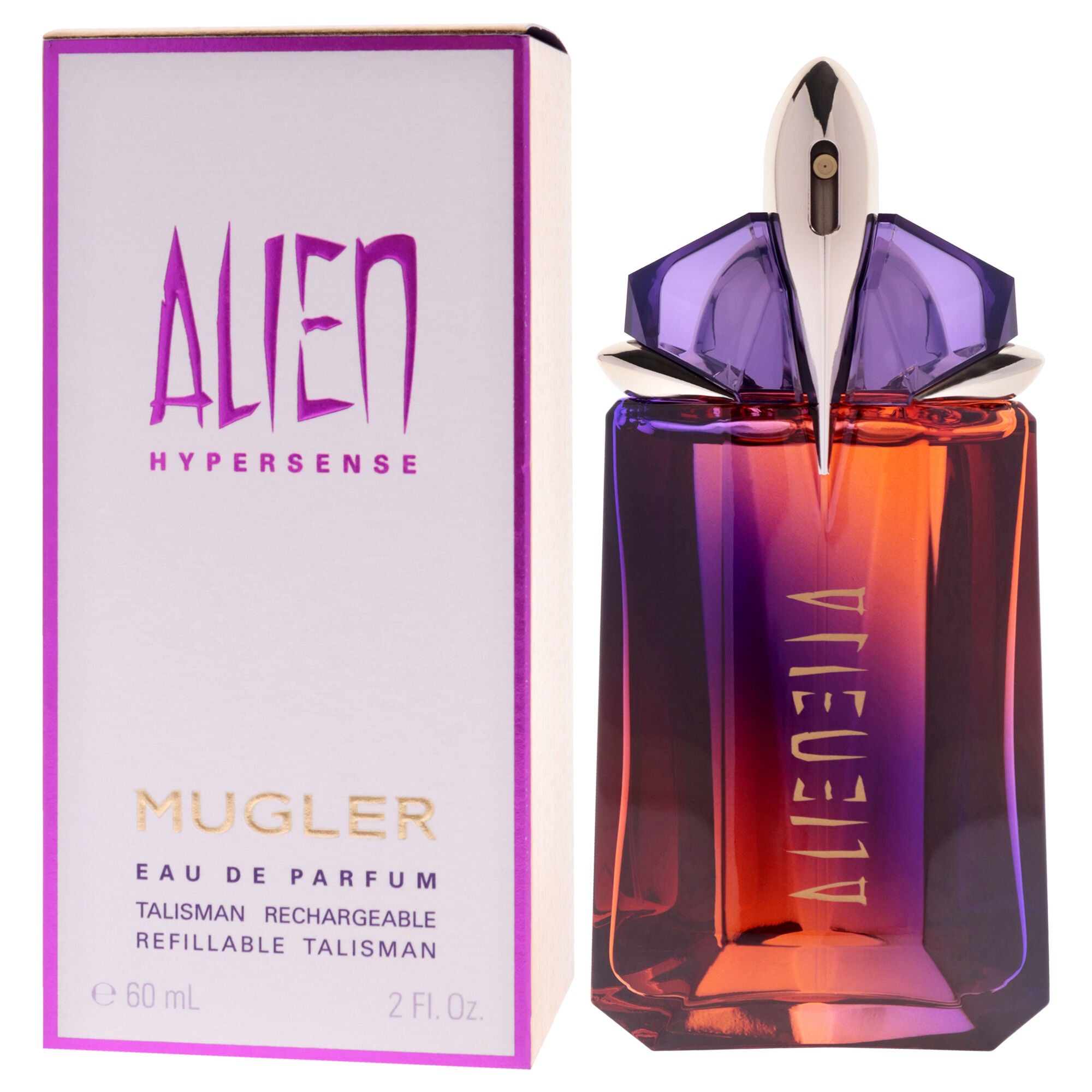 Alien Hypersense by Thierry Mugler for Women - 2 oz EDP Spray (Refillable), Clear, alternate image number 3