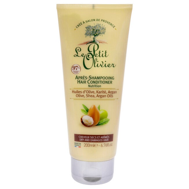 Nutrition Hair Conditioner - Olive-Shea-Argan Oils by Le Petit Olivier for Unisex - 6.76 oz Conditioner, See Description, hi-res image number 0