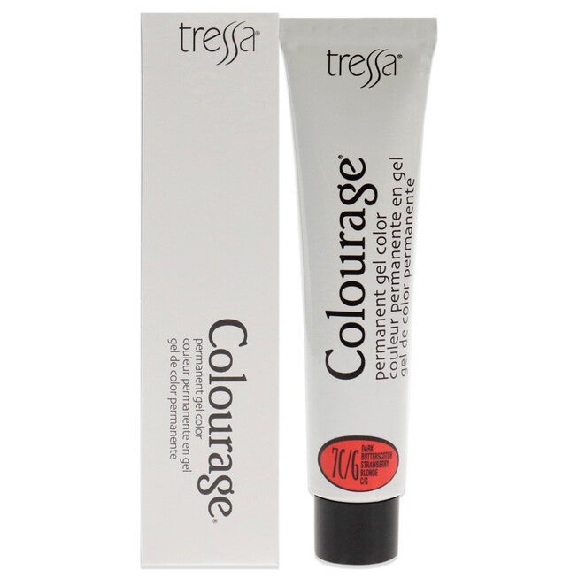 Colourage Permanent Gel Color - 7CG Dark Butterscotch Strawberry Blonde by Tressa for Unisex - 2 oz Hair Color, NA, hi-res image number null