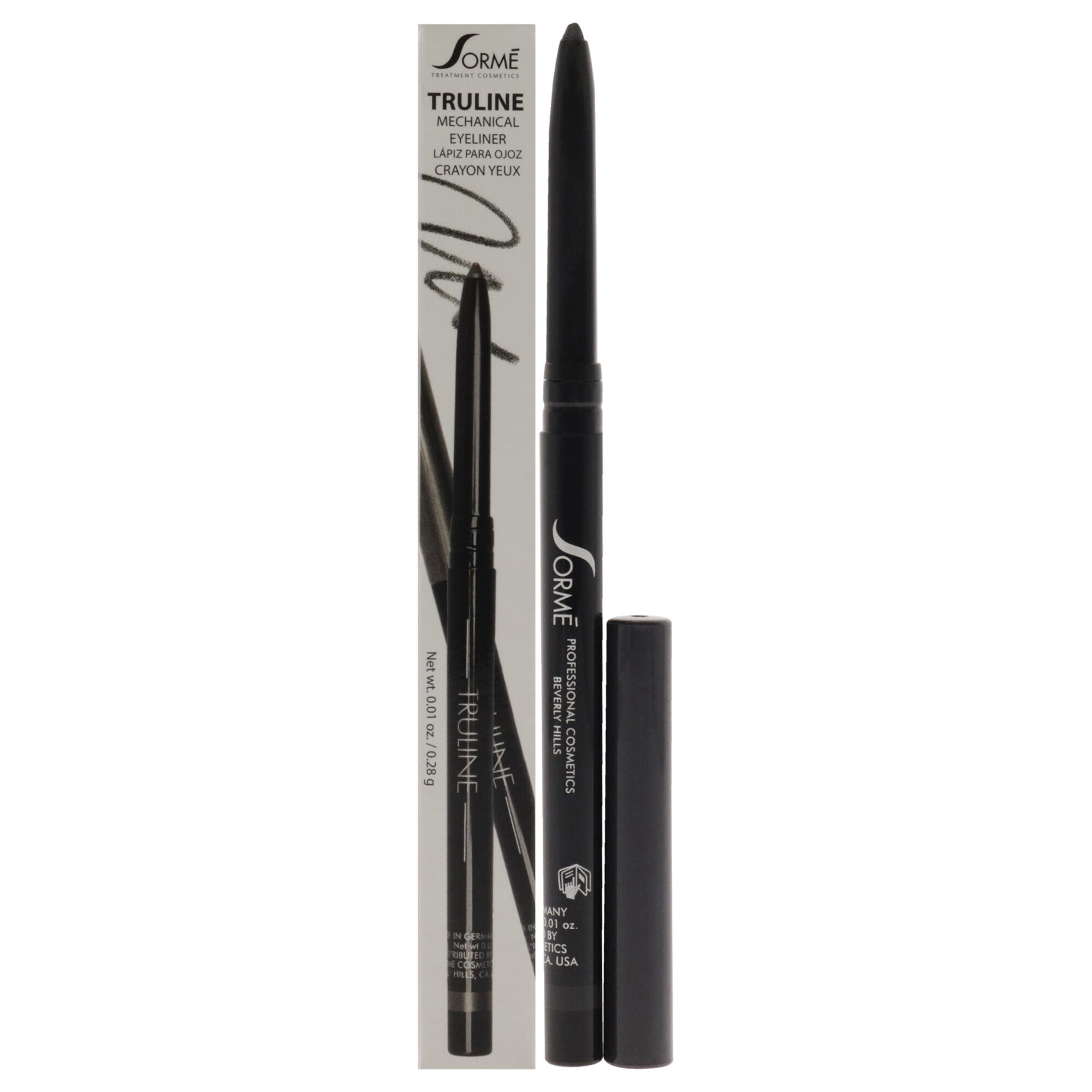 Truline Mechanical Eye Pencil - MP03 Stone by Sorme Cosmetics for Women - 0.01 oz Eye Pencil, See Description, hi-res image number 0