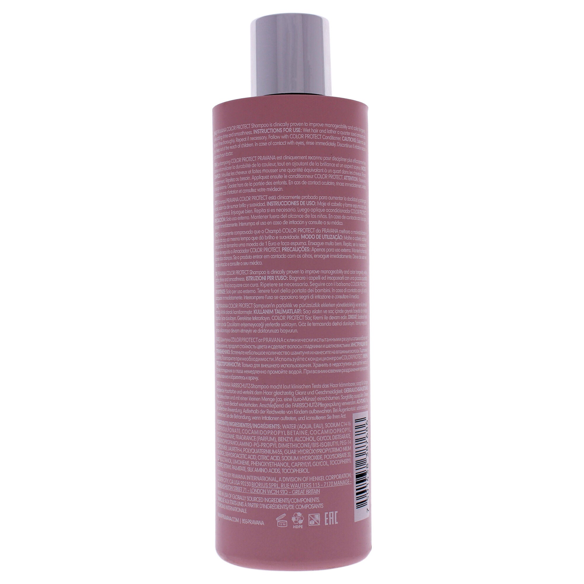 Color Protect Shampoo by Pravana for Unisex - 11 oz Shampoo, , alternate image number 4