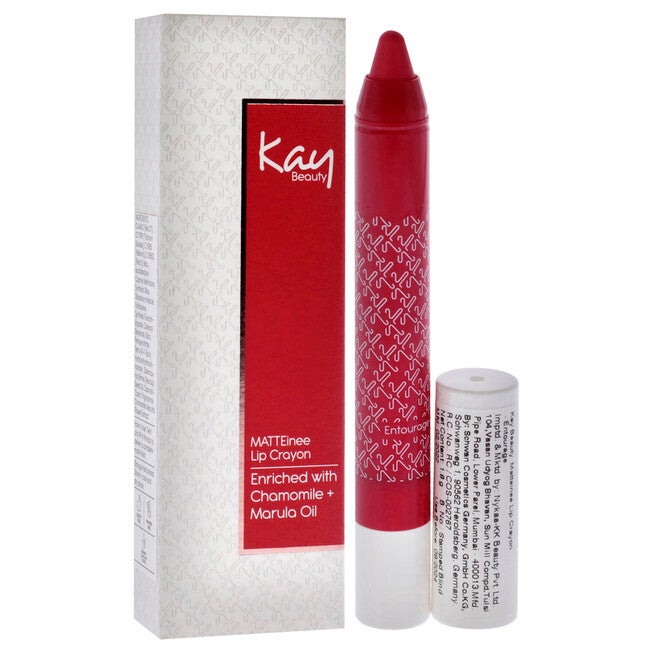 Matteinee Matte Lip Crayon Lipstick - Entourage by Kay Beauty for Women - 0.06 oz Lipstick, See Description, alternate image number 1