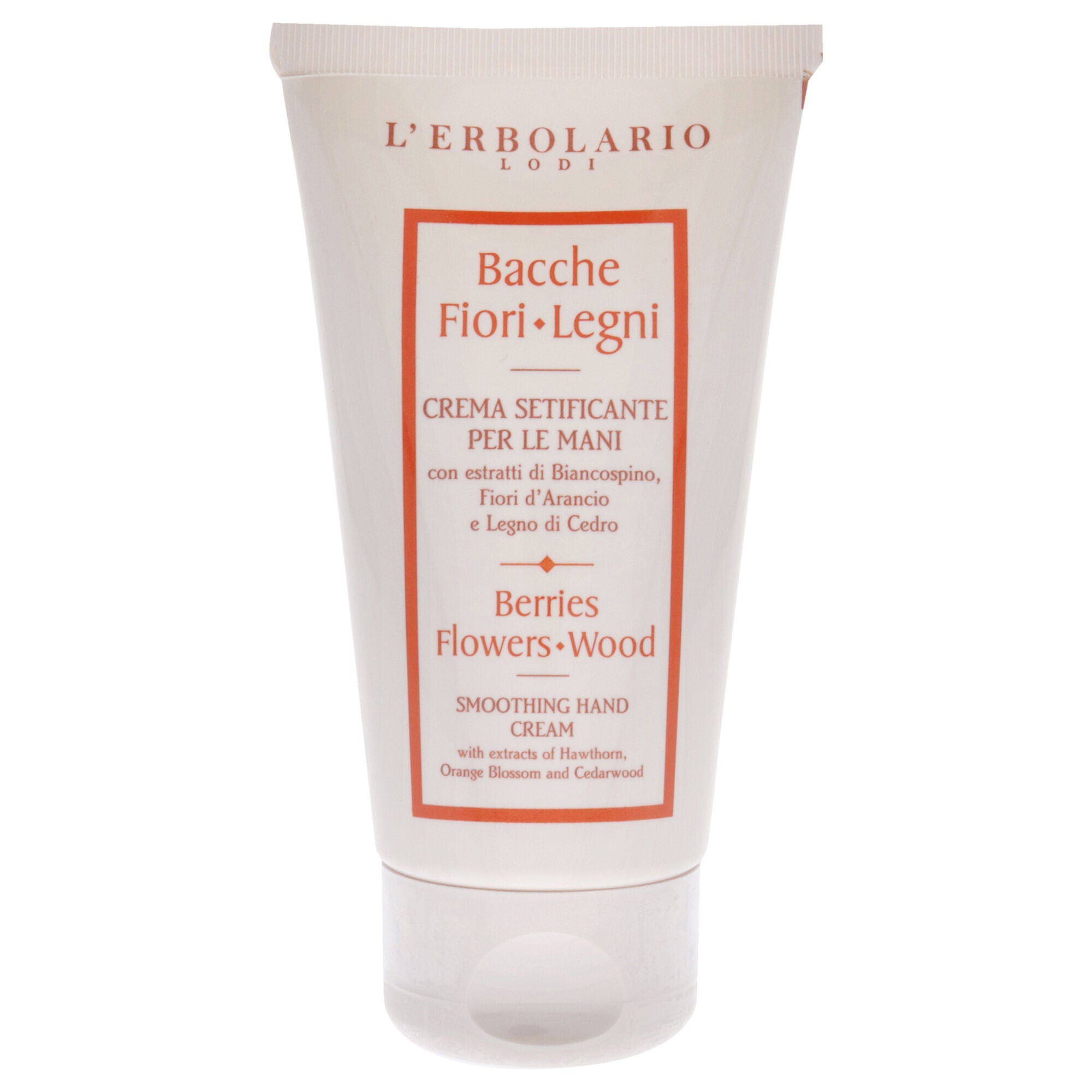 Berries Flowers Wood Smoothing Hand Cream by LErbolario for Unisex - 2.5 oz Cream, See Description, alternate image number 3