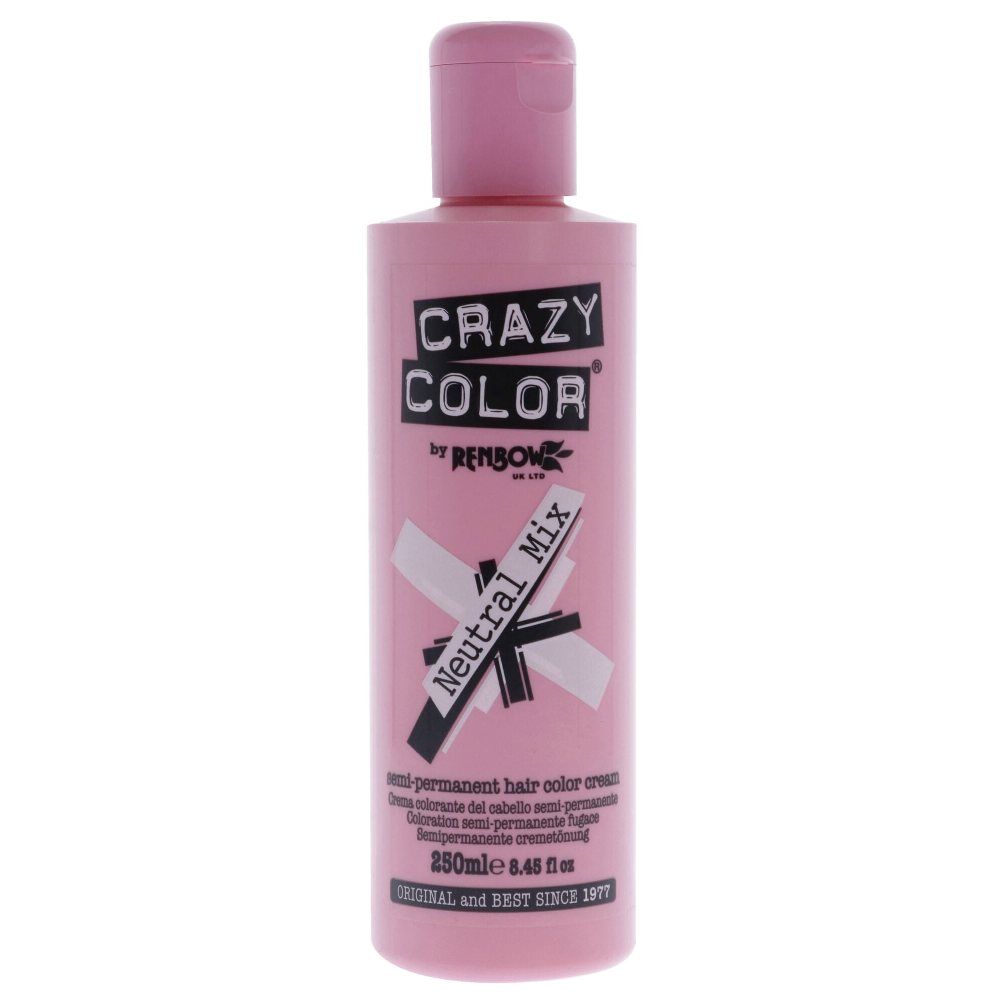 Crazy Color Salon Pro Semi Permanent Hair Color - Neutral by Crazy Color for Women - 8.45 oz Hair Color, See Description, hi-res image number 0