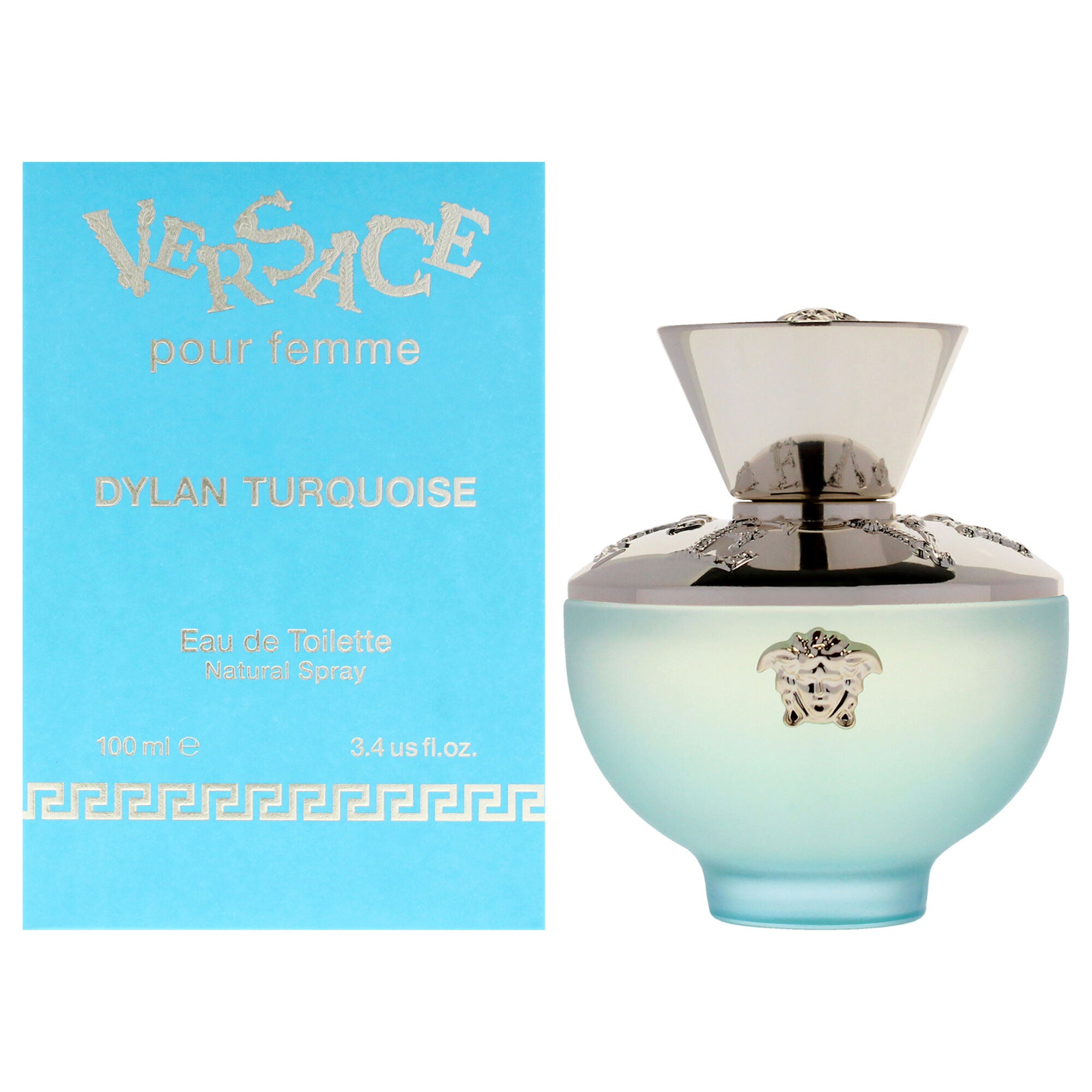 Dylan Turquoise Pour Femme by Versace for Women - 3.4 oz EDT Spray, See Description, hi-res image number 0