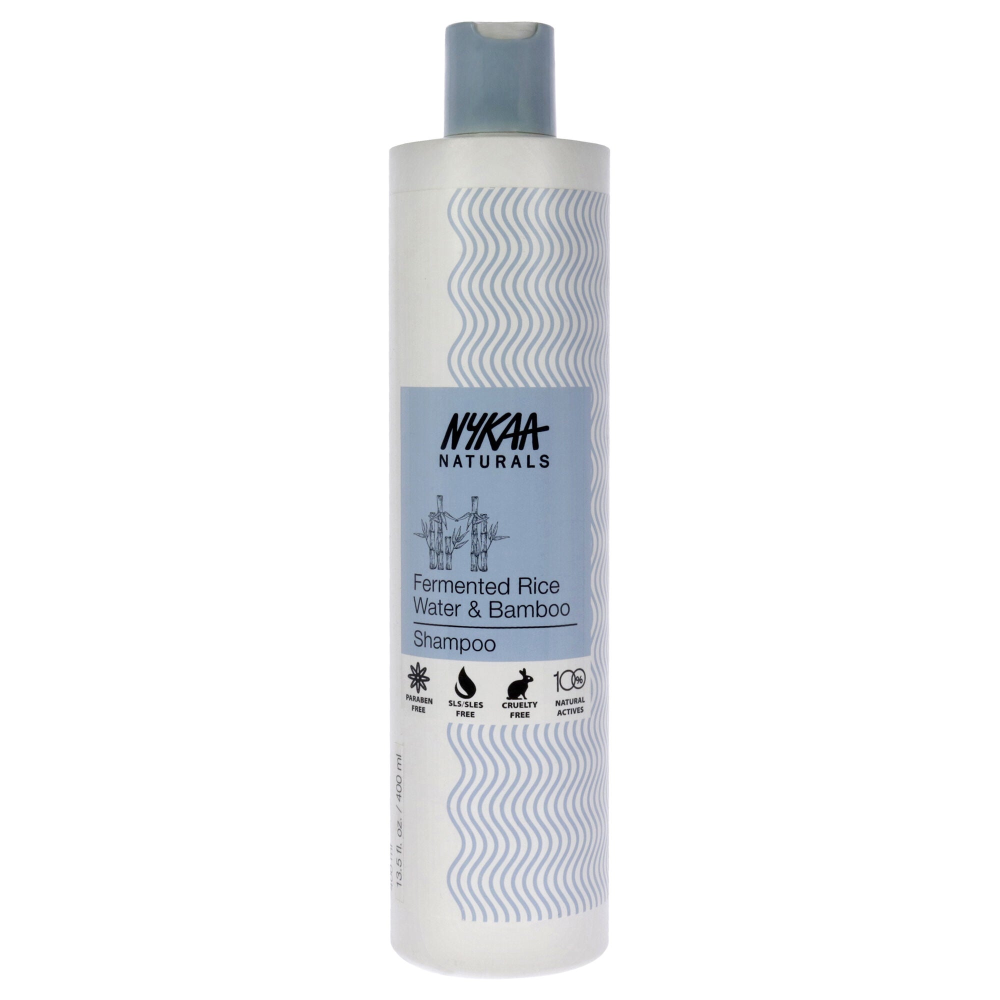 Shampoo - Fermented Rice Water and Bamboo by Nykaa Naturals for Women - 13.5 oz Shampoo, See Description, hi-res image number 0