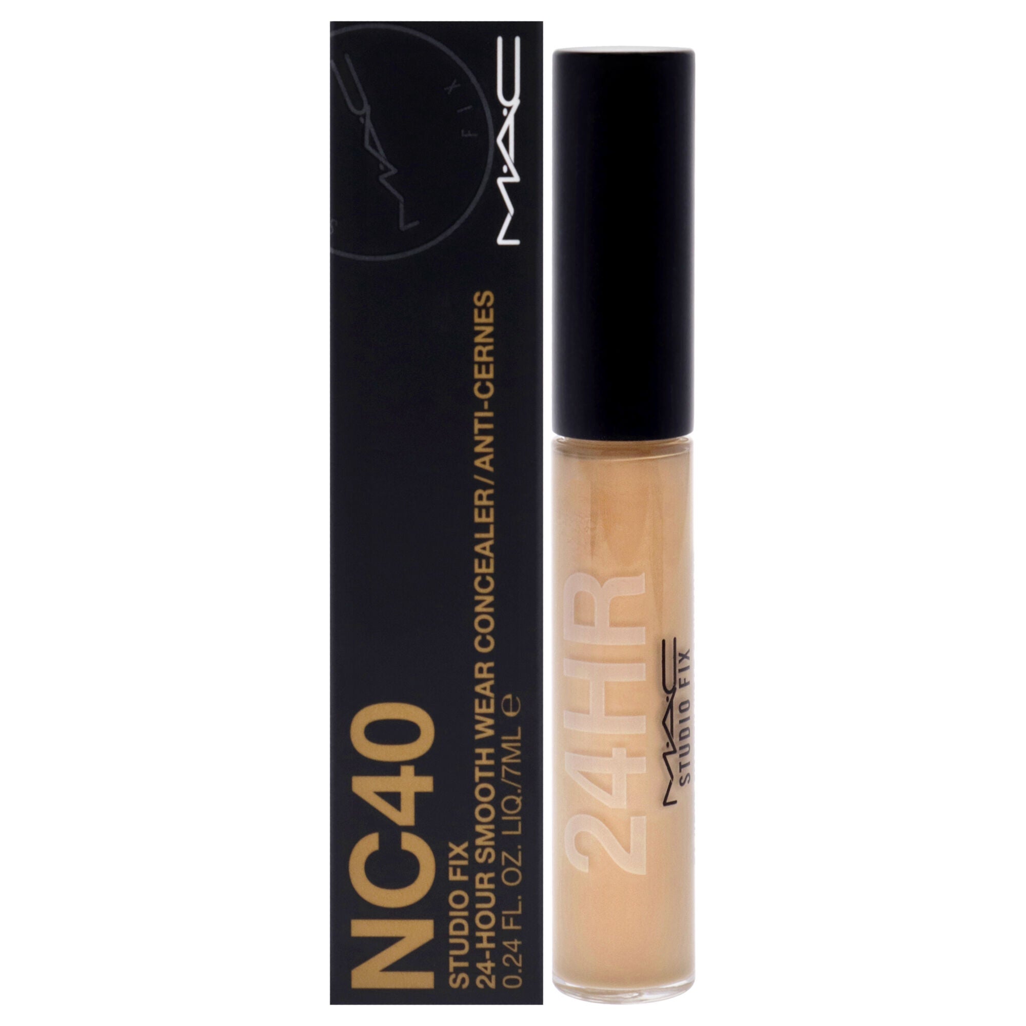 Studio Fix 24-Hour Smooth Wear Concealer - NC40 by MAC for Women - 0.24 oz Concealer, See Description, hi-res image number 0