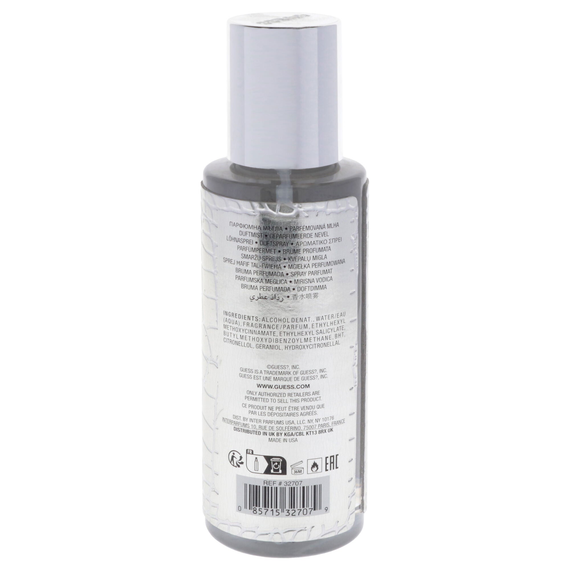 Guess Sexy Skin Metallique - Mojito by Guess for Women - 8.4 oz Fragrance Mist, Clear, alternate image number 1