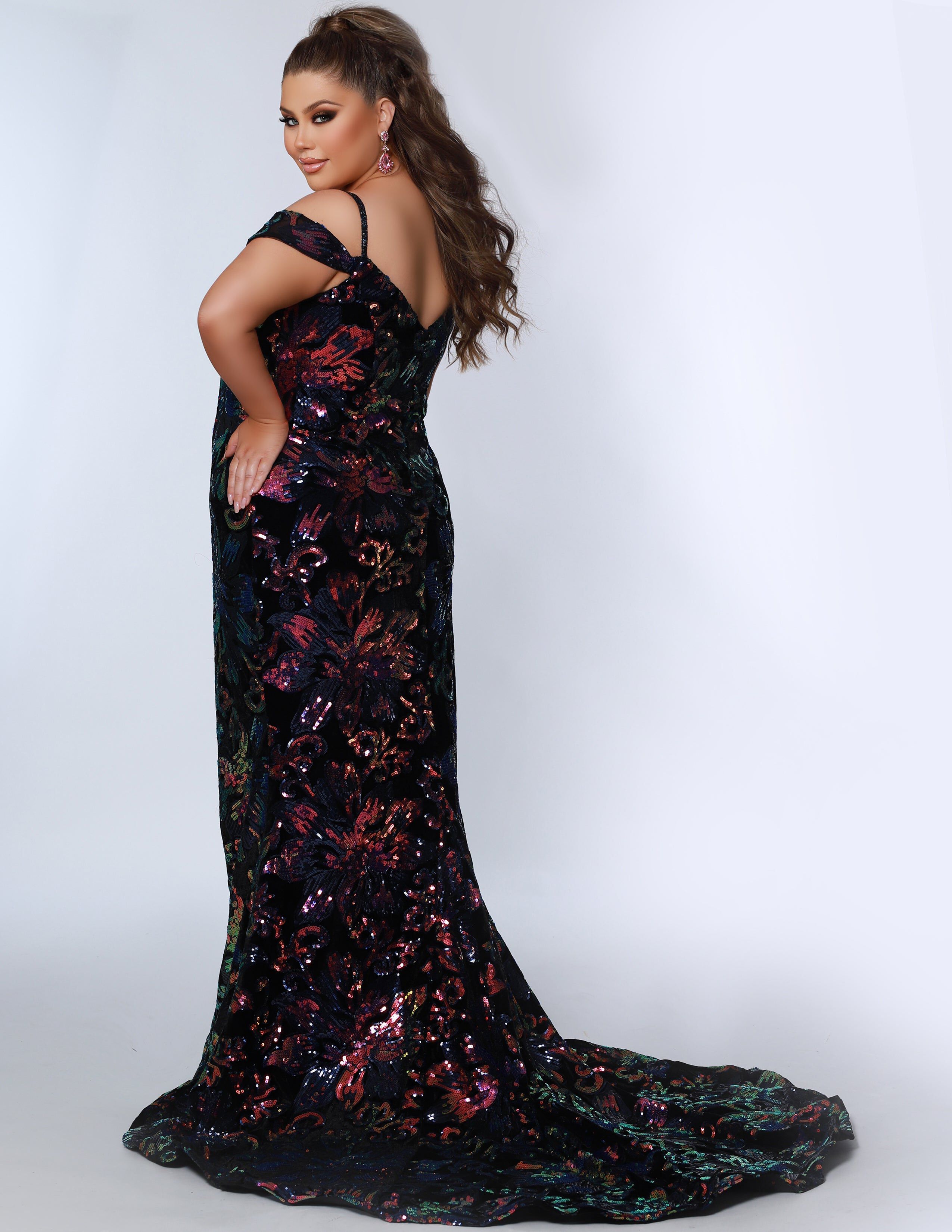 AXLE FORMAL GOWN, Purplicious / Purple, alternate image number 1