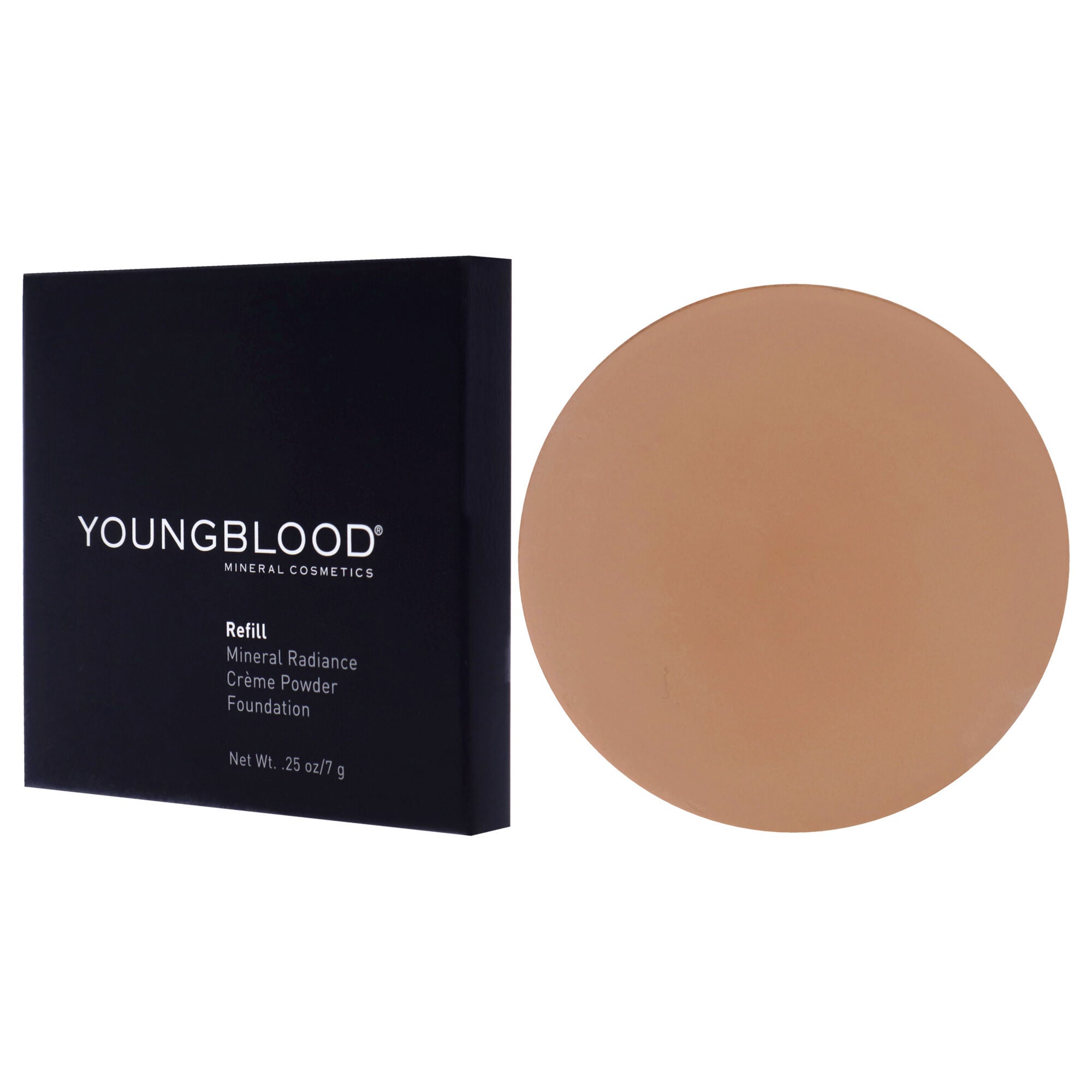 Mineral Radiance Creme Powder Foundation - Tawnee by Youngblood for Women - 0.25 oz Foundation (Refill), , alternate image number 8