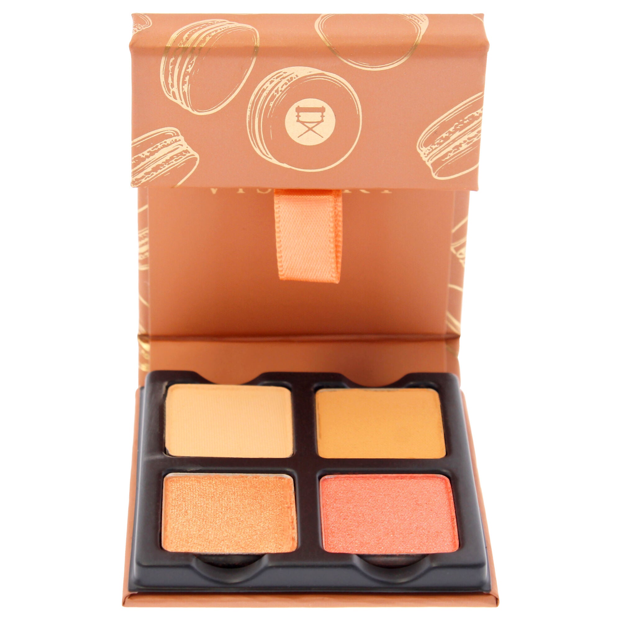 Petits Fours Eyeshadow Palette - Peach by Viseart Paris for Women - 0.21 oz Eye Shadow, Multi, alternate image number 1