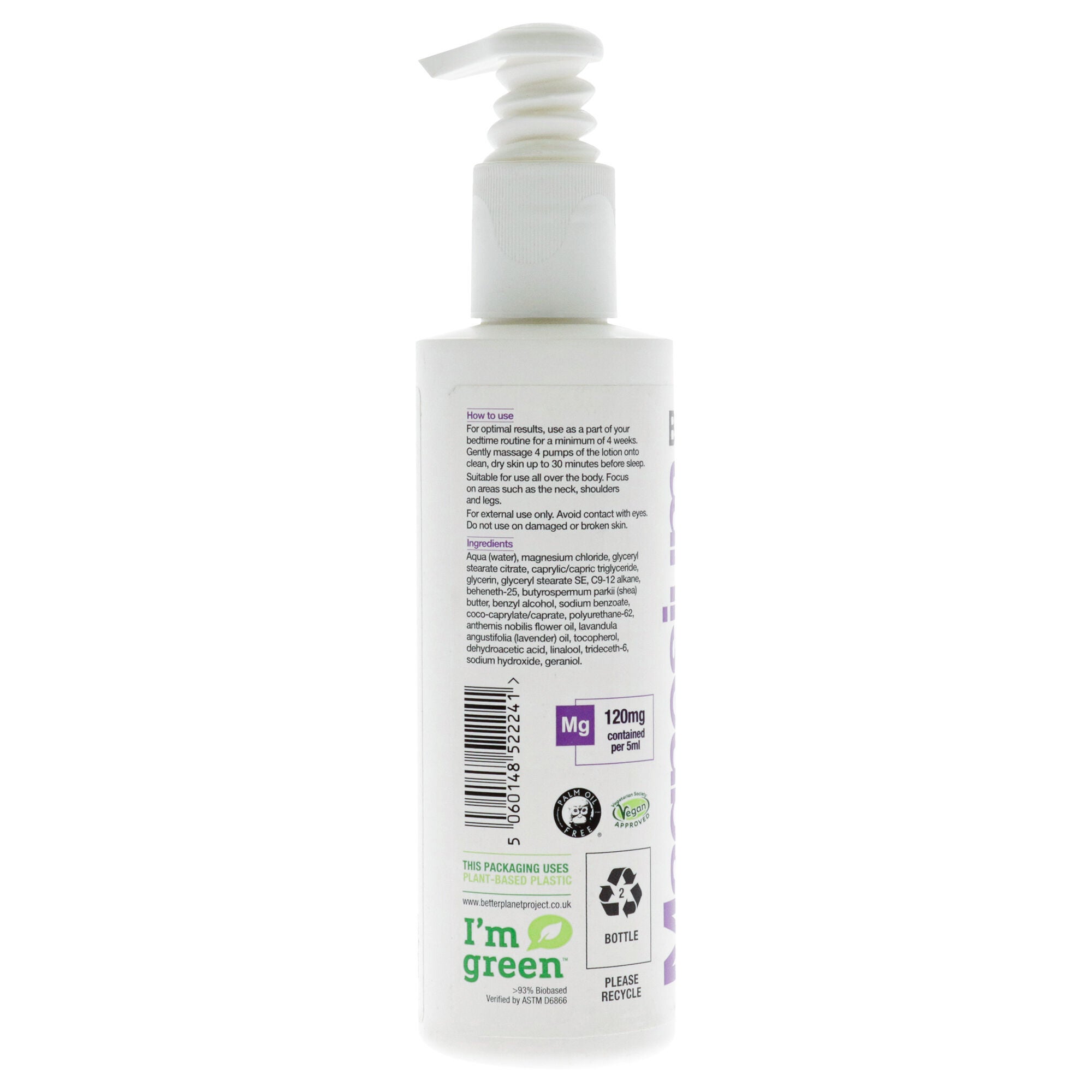 Magnesium Sleep Body Lotion by BetterYou for Unisex - 6.08 oz Body Lotion, , alternate image number 4