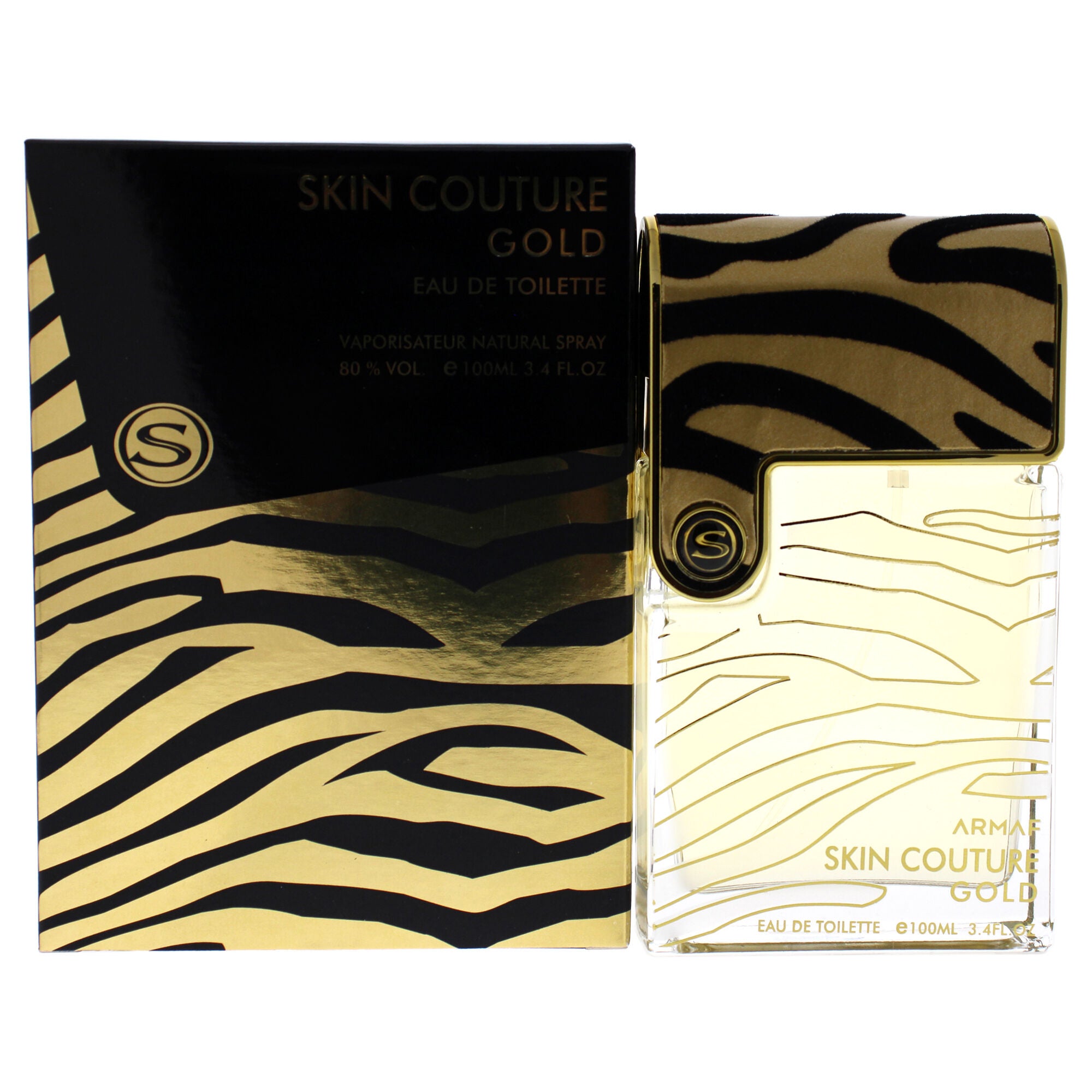 Skin Couture Gold by Armaf for Men - 3.4 oz EDT Spray, See Description, hi-res image number 0